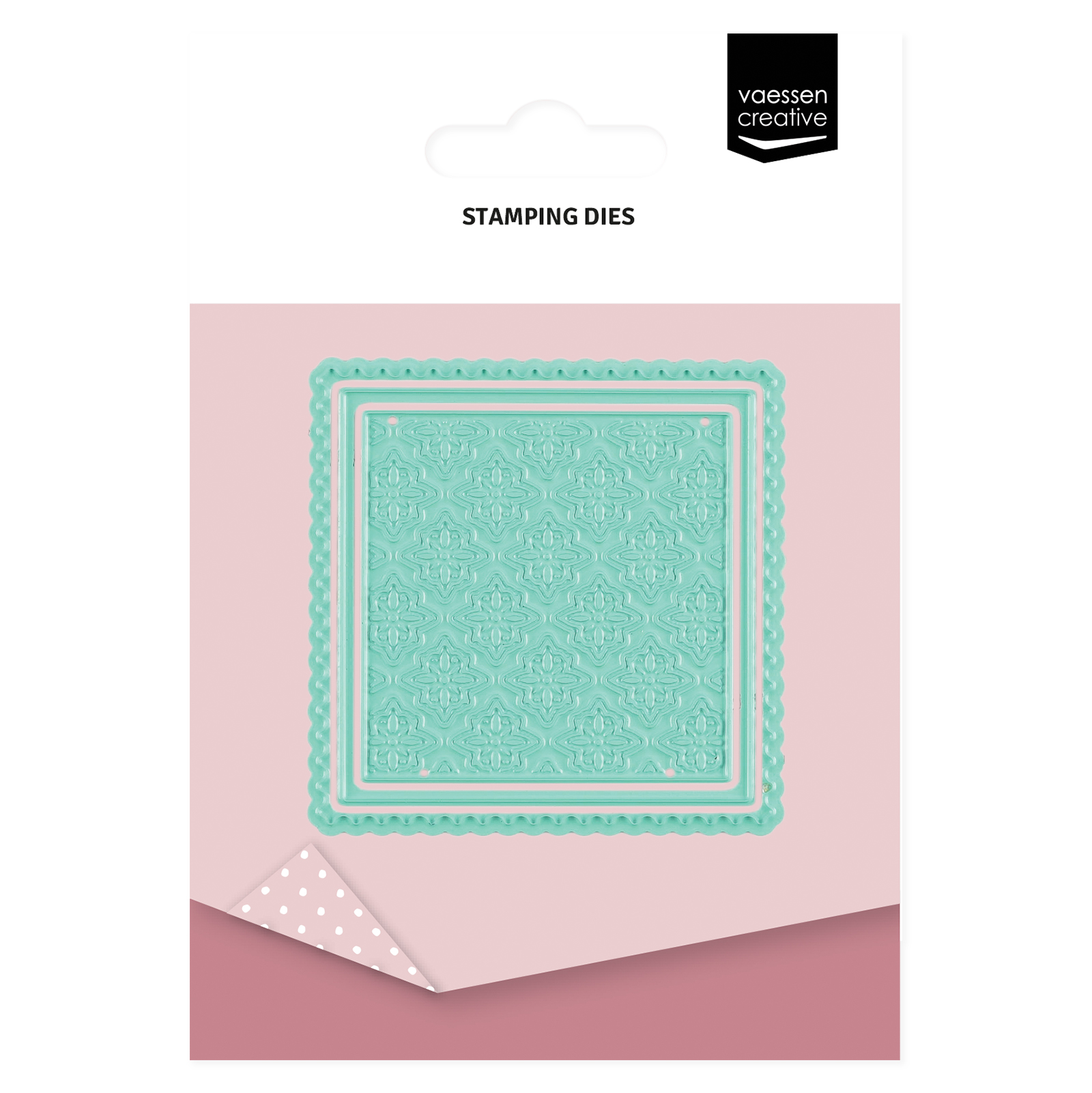 Vaessen Creative • Stamp Die Sigillo di Carta Quadrato
