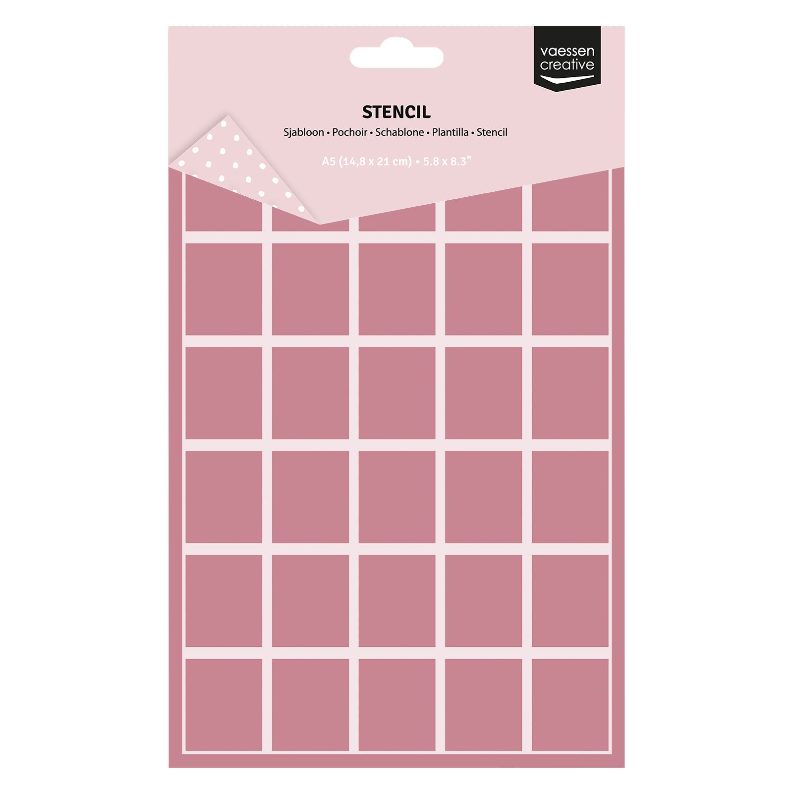 Vaessen Creative • Stencil Rectangles A5