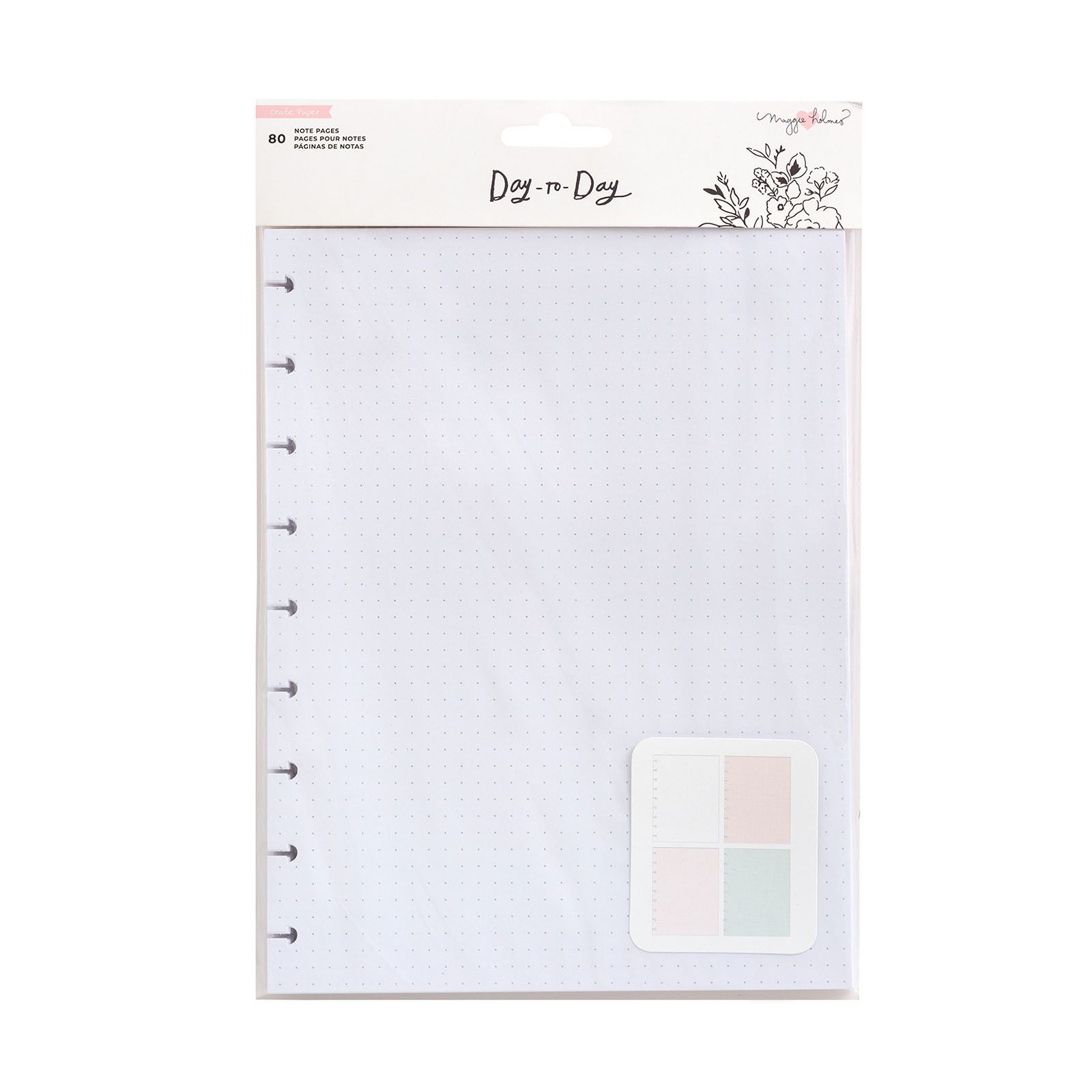 Crate Paper • Day-to-Day disc planner Note pages