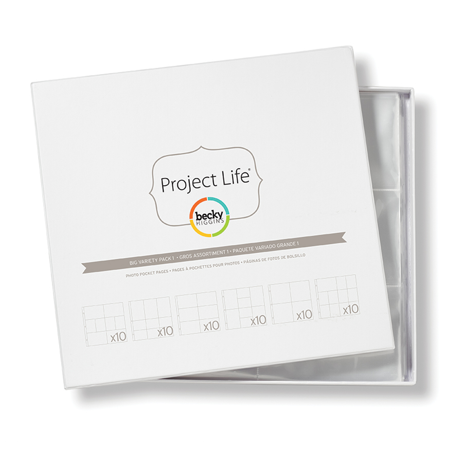 Project Life • Becky Higgins photo pocket pages variety pack 30,5x30,5cm