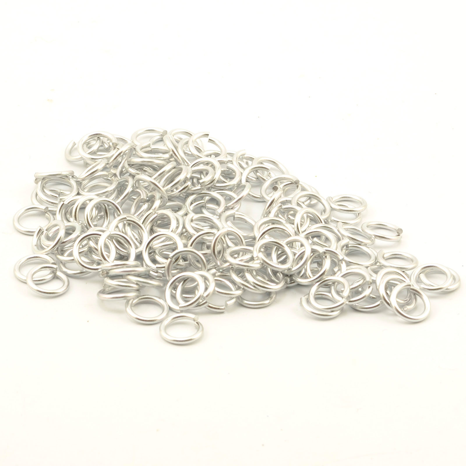 Vaessen Creative • Anelli di Salto in Alluminio 10mm 135pcs Silver