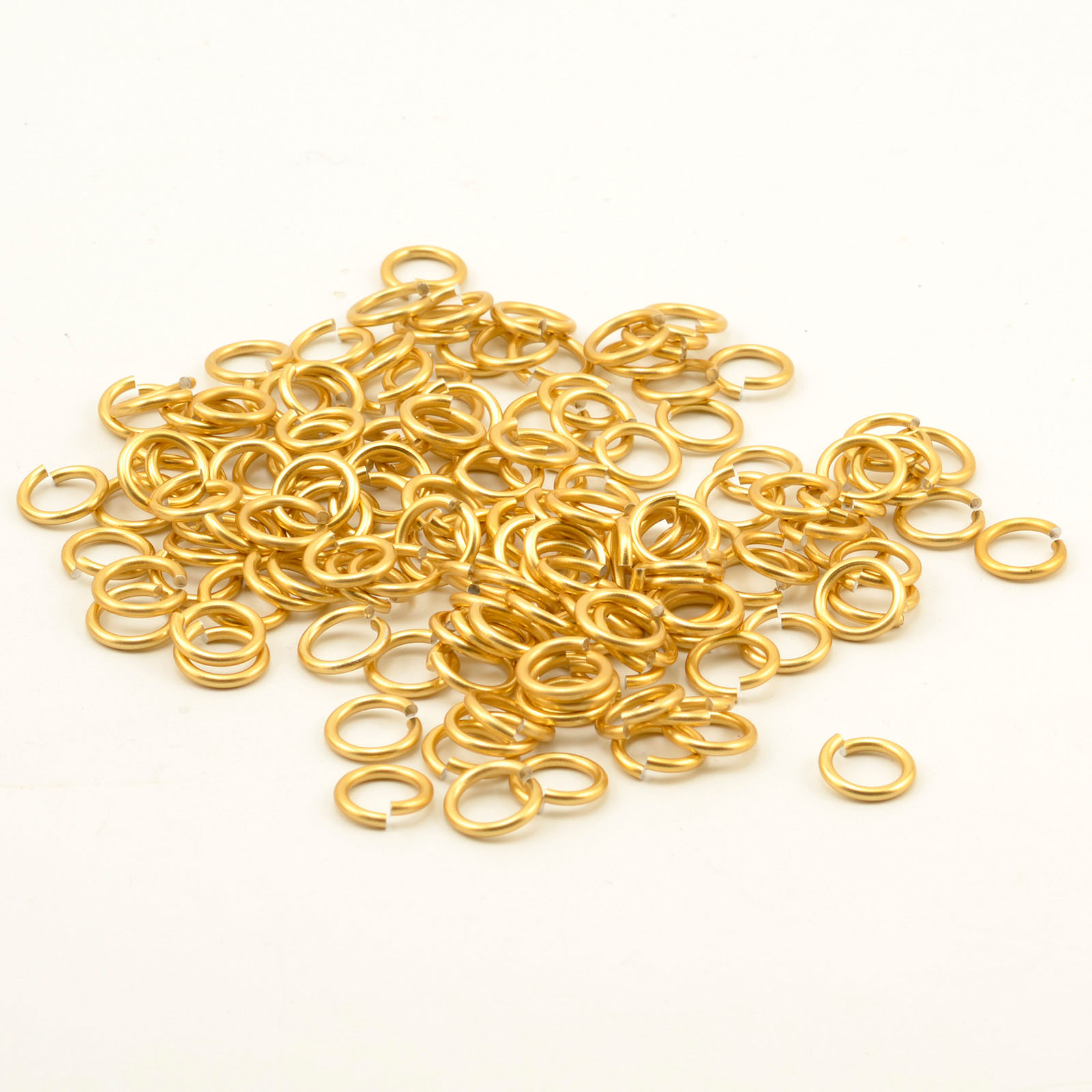 Vaessen Creative • Alu Deco jump rings 10mm 135pcs Light gold