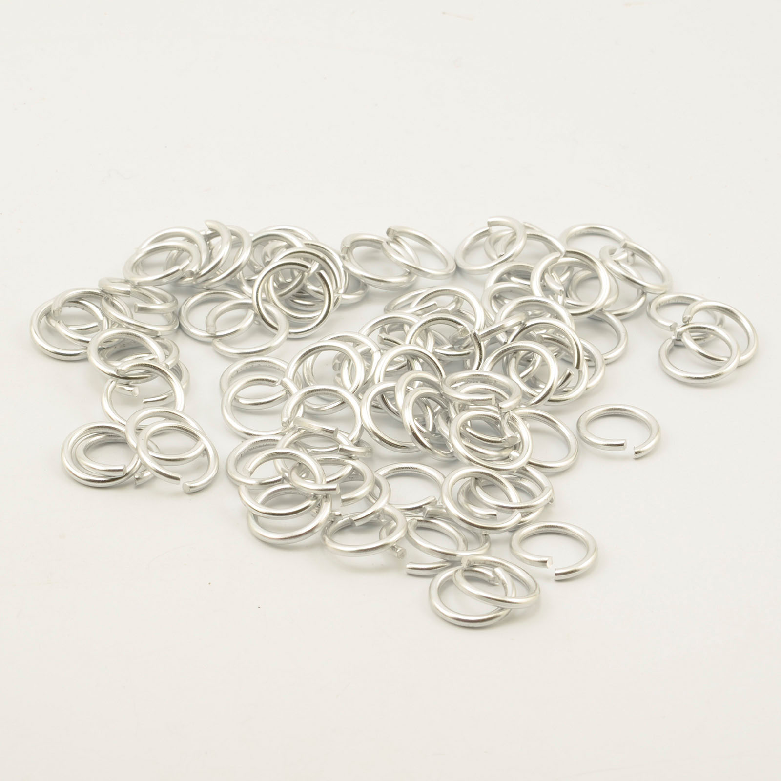 Vaessen Creative • Aluminium Jump Rings 15mm 90pcs Silver