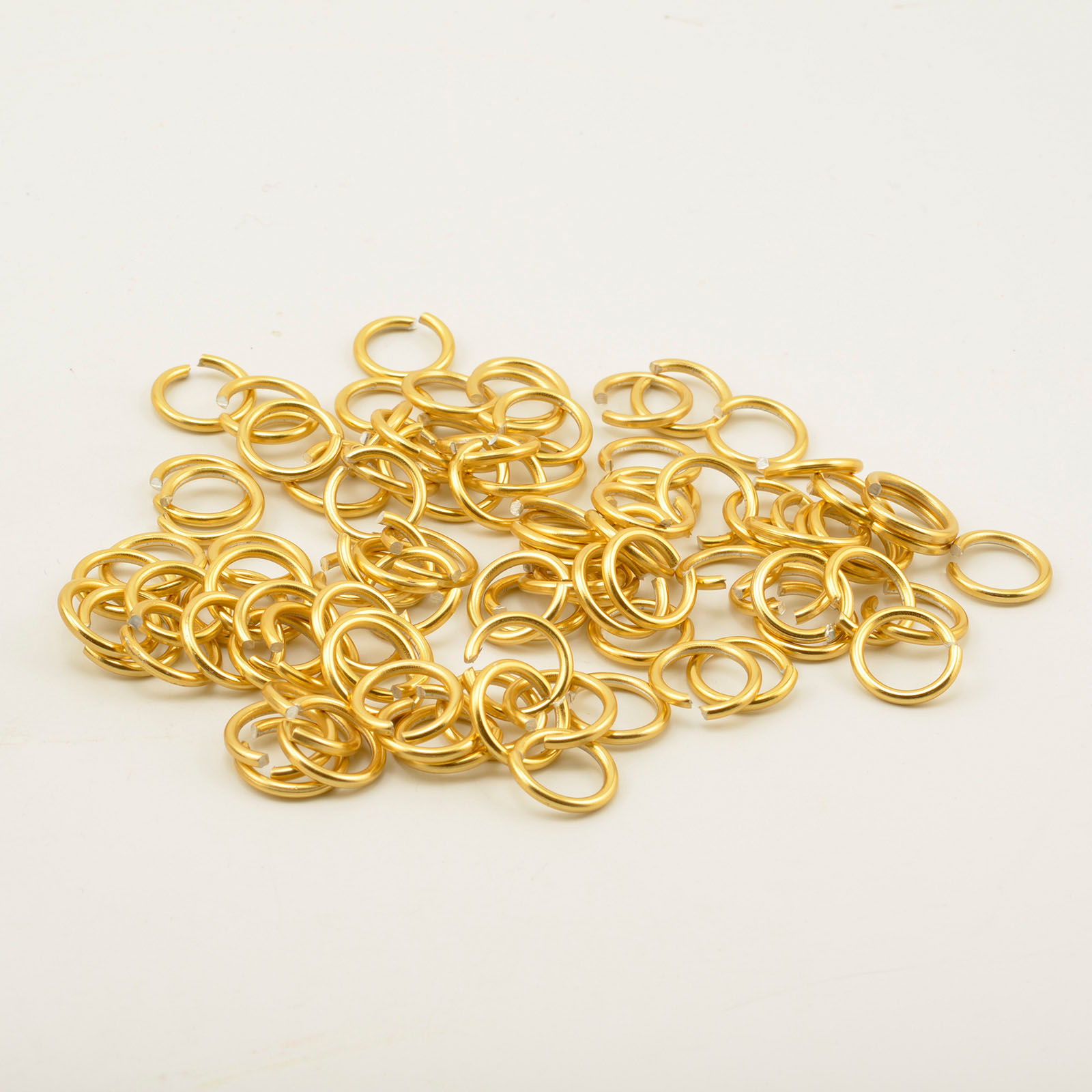 Vaessen Creative • Aluminium Jump Rings 15mm 90pcs Light gold