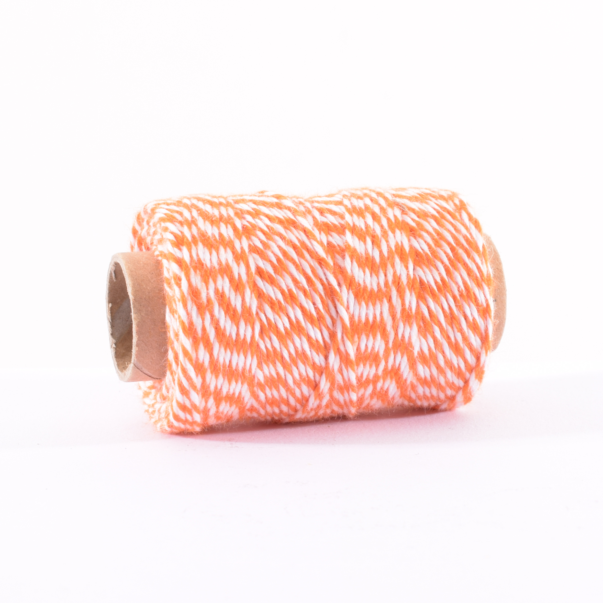 Vaessen Creative • Bakers Twine 45m Orange-White 1mm wire