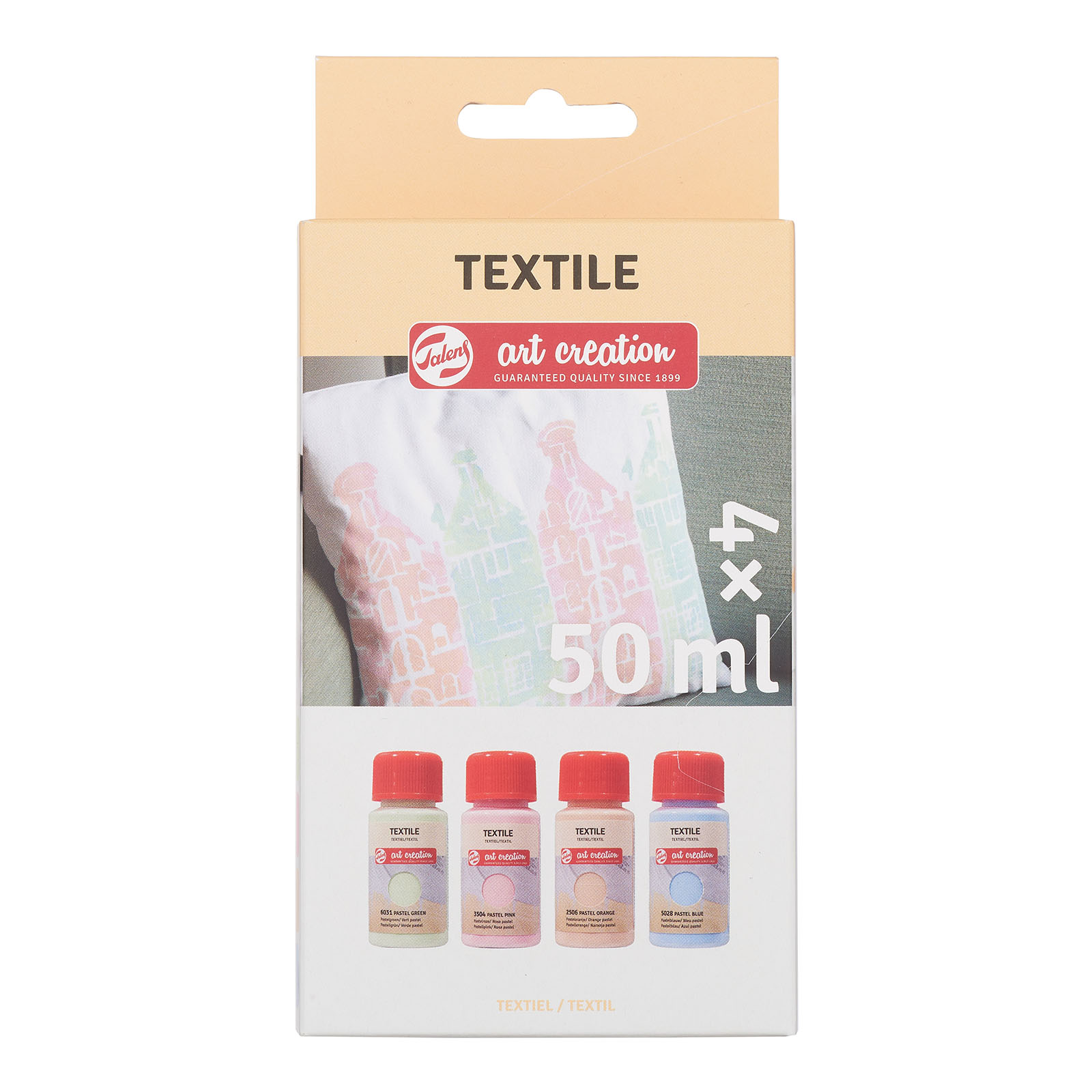 Talens Art Creation • Textiel Set 4X 50 ml Pastels