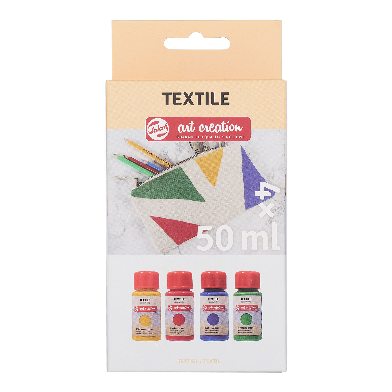Talens Art Creation • Textil Set 4 x 50 ml Perl