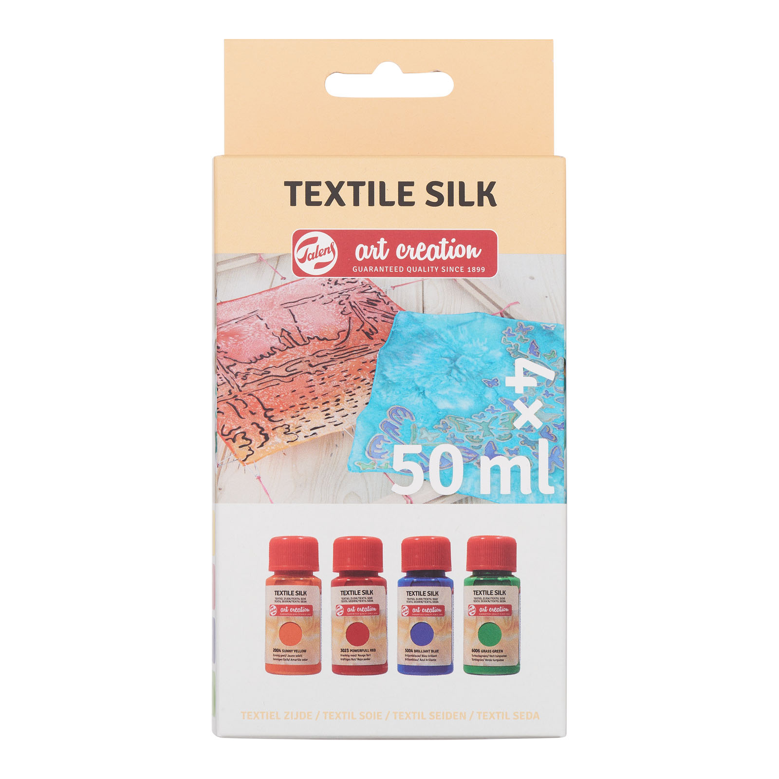 Talens Art Creation • Textile Silk Set 4x50ml Basic