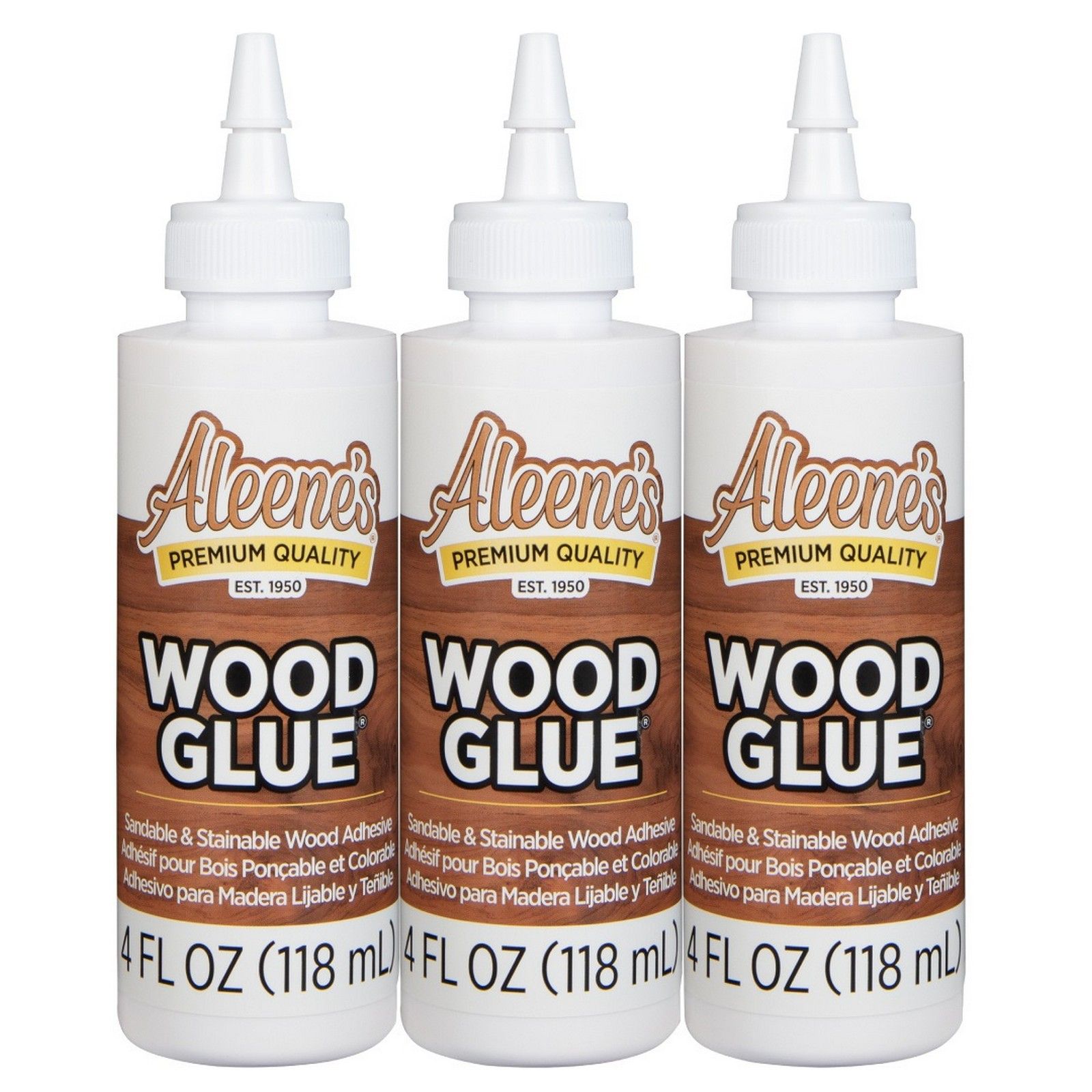 Aleene's • Wood glue 118ml 3pcs