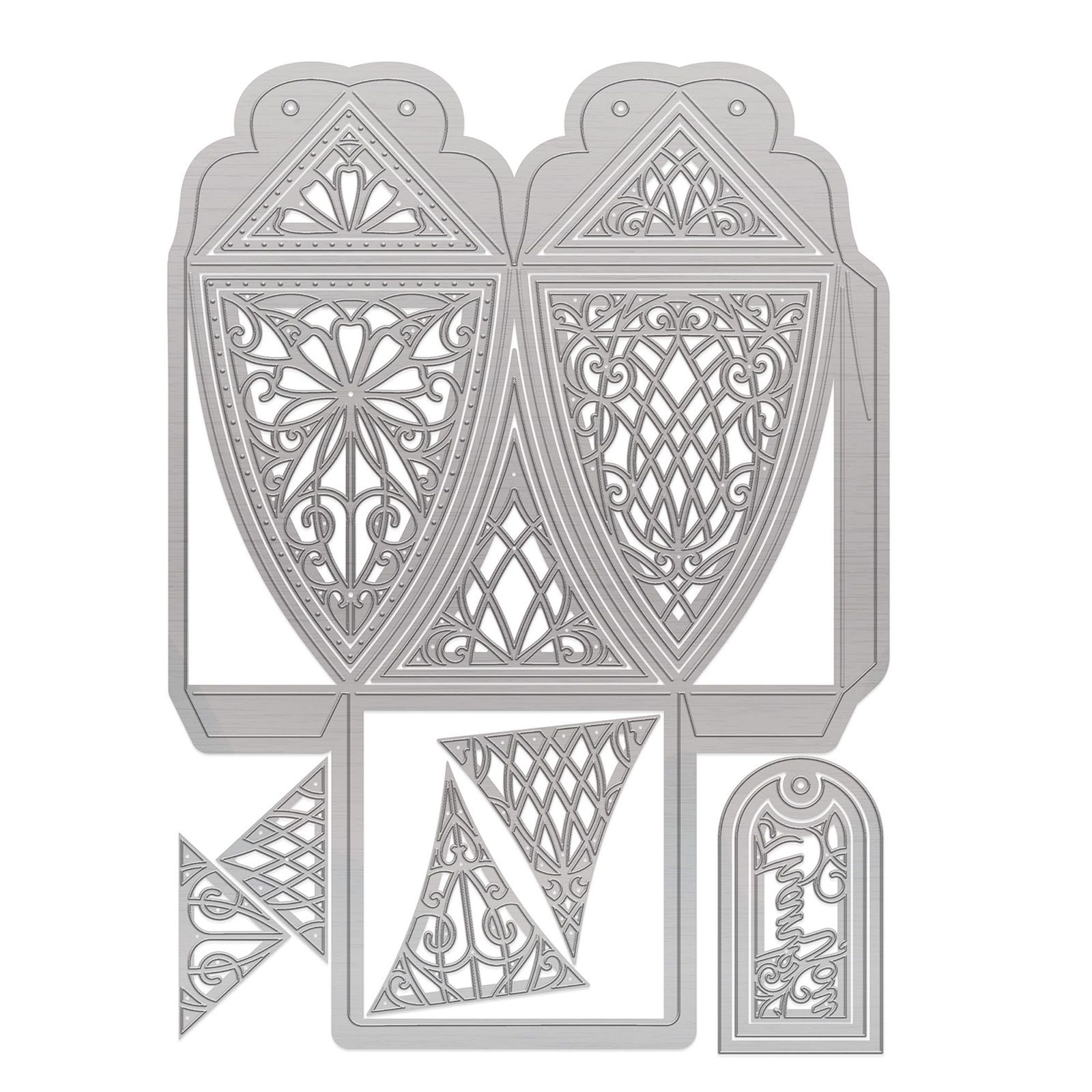 Tonic Studios • Dimensions die set Dainty arched edge gift box