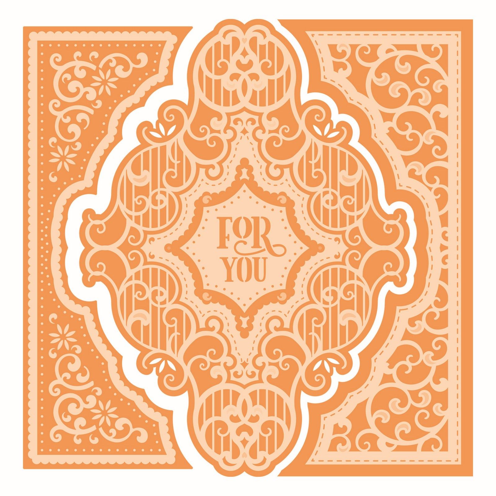 Tonic Studios • Essentials layering die set For You elaborate swirls