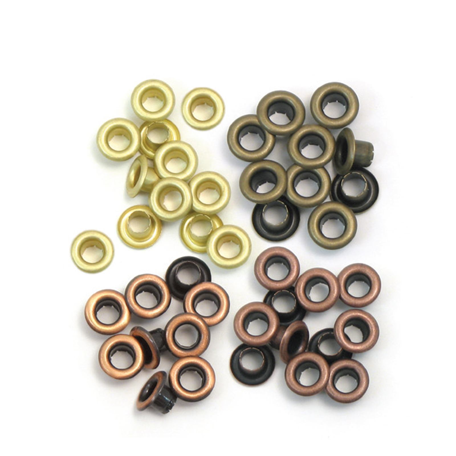 We R Makers • Standard eyelets Warm copper 48pcs