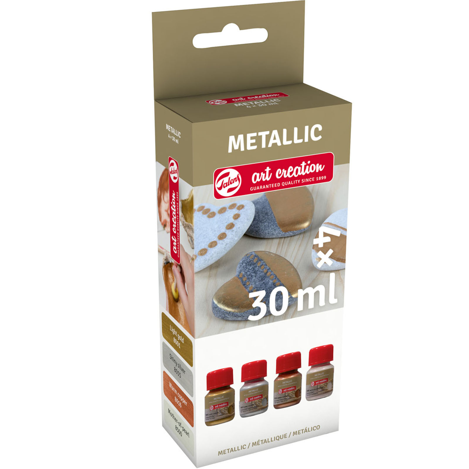 Talens Art Creation • Metallique Set 4x30ml Basic