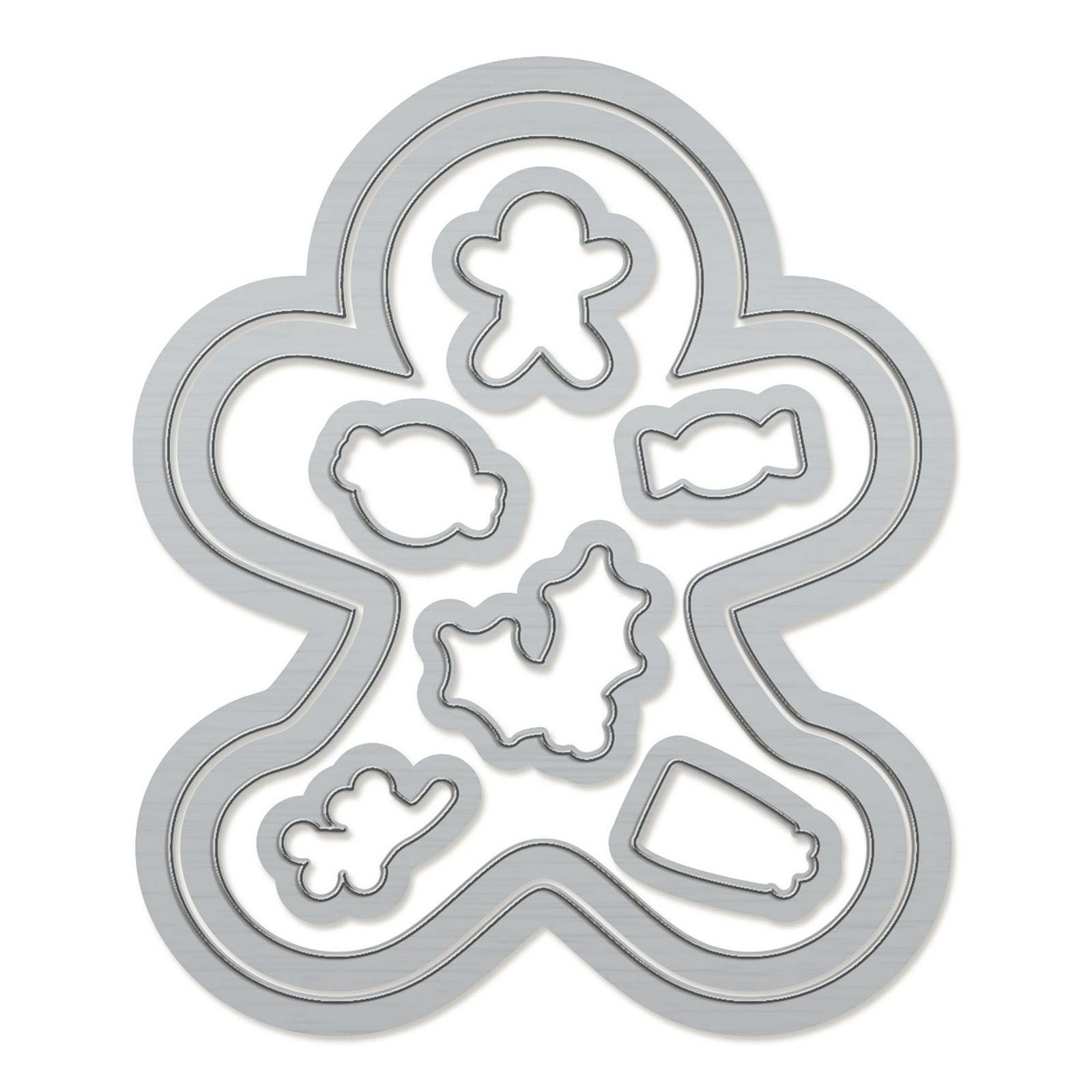 Tonic Studios • Die & Shaker Set Gingerbread Treats