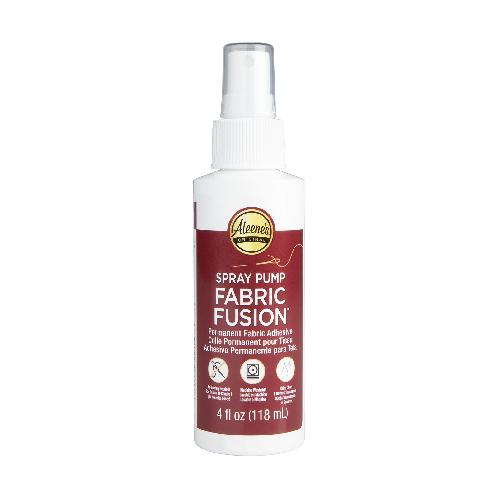 Aleene's • Fabric fusion glue permanent spray pump 118ml