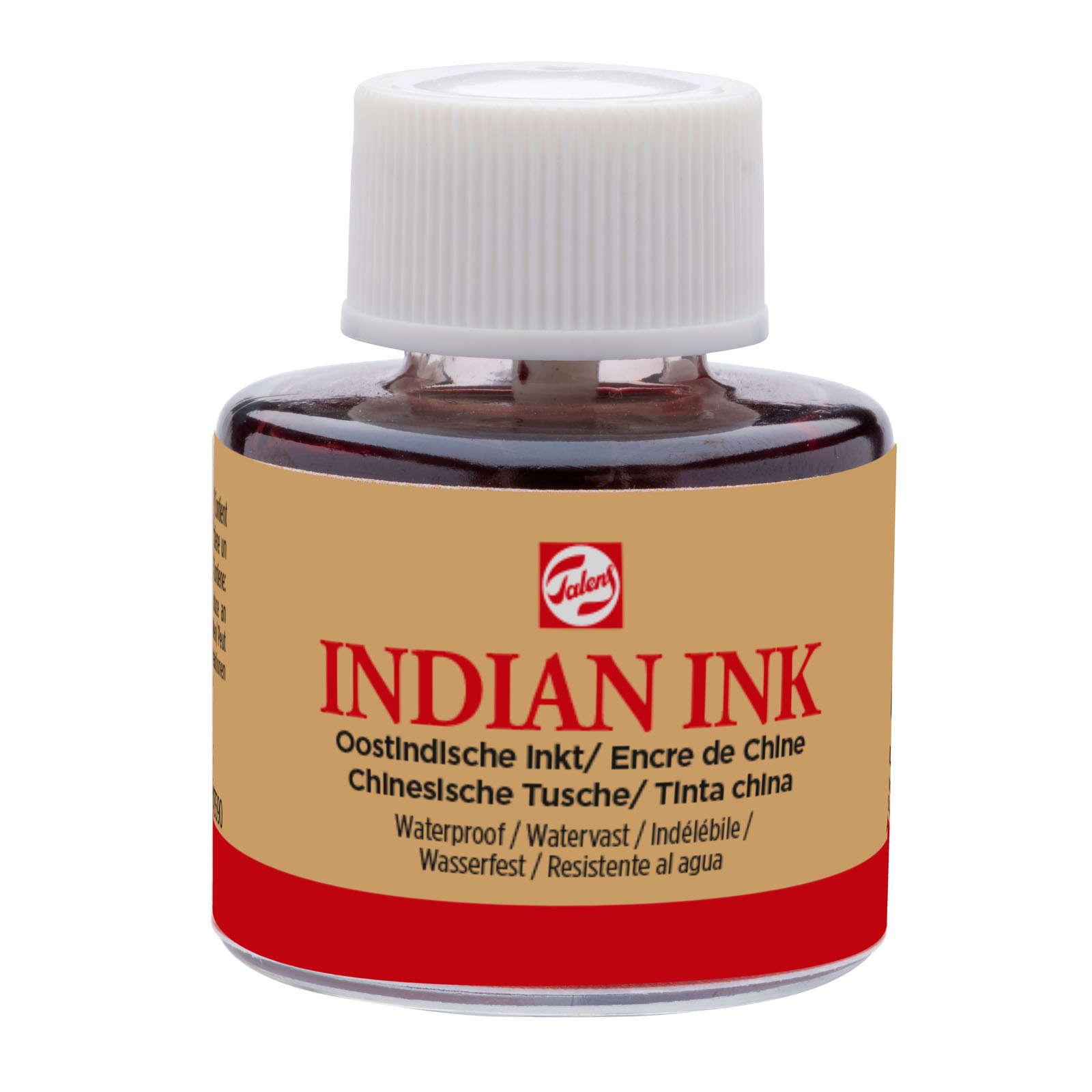 Talens • Indian Ink Glass Bottle 11ml Black 700
