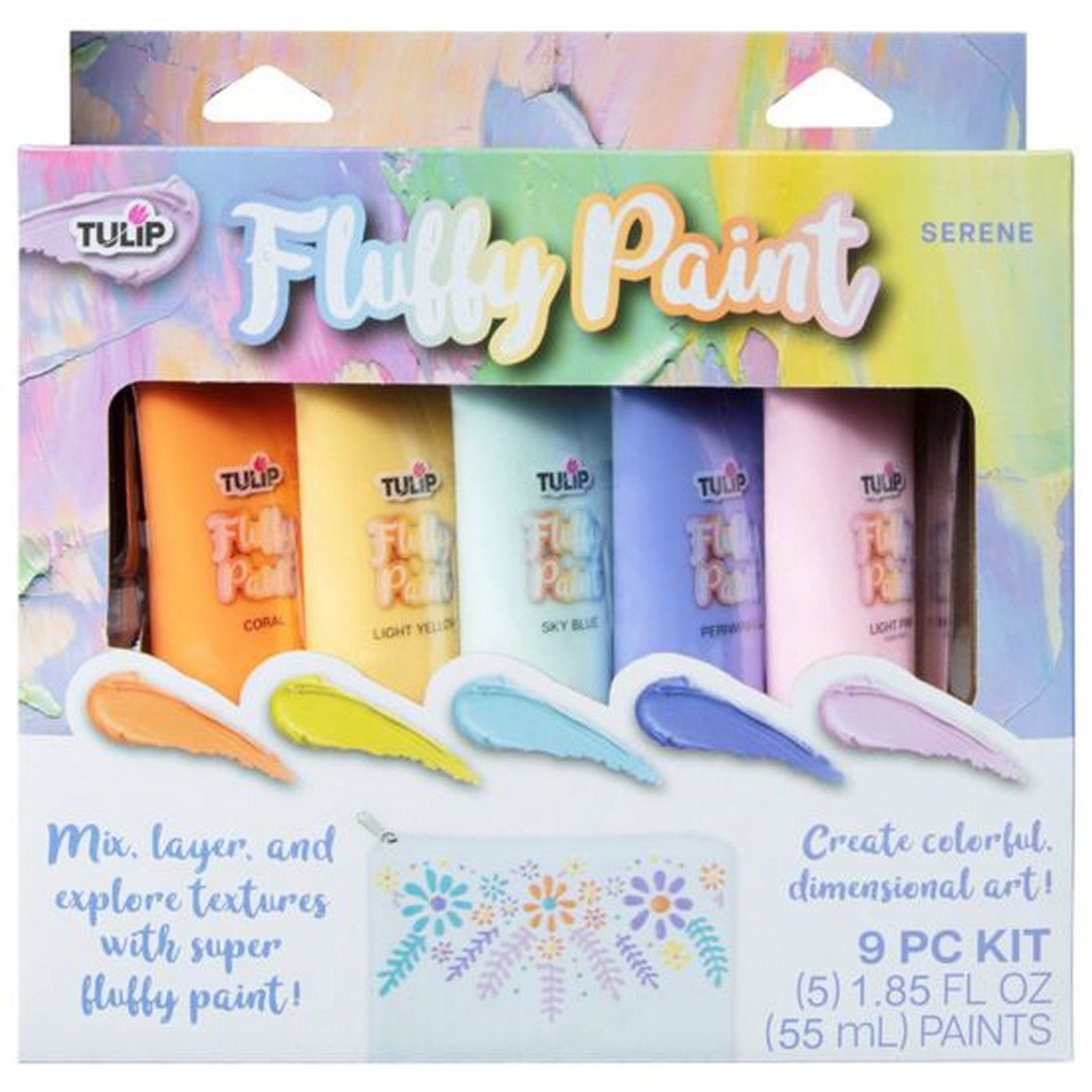 Tulip • Dimensional Paint Kit Multi Fluffy Serene