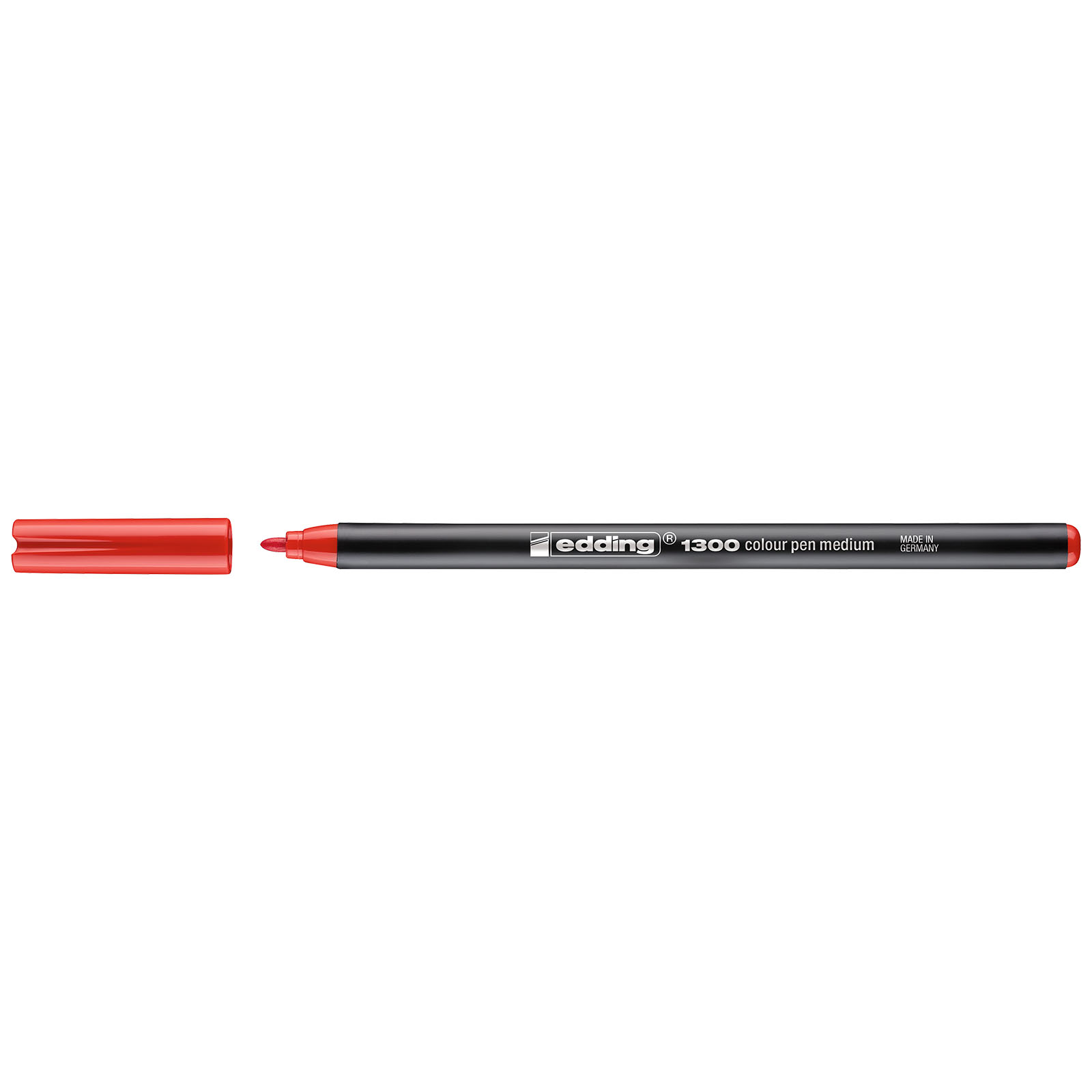 Edding 1300 • Rotulador de color de trazo medio Rojo