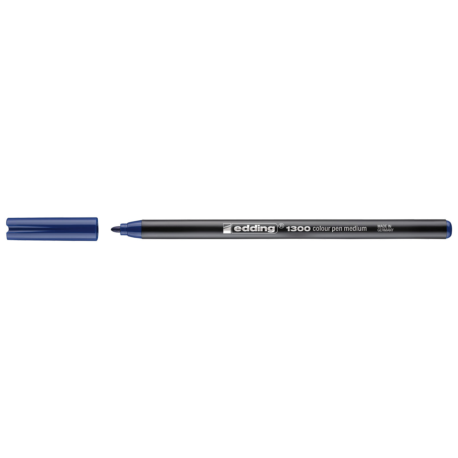 Edding 1300 • Feutre de coloriage fin pointe moyenne Bleu acier