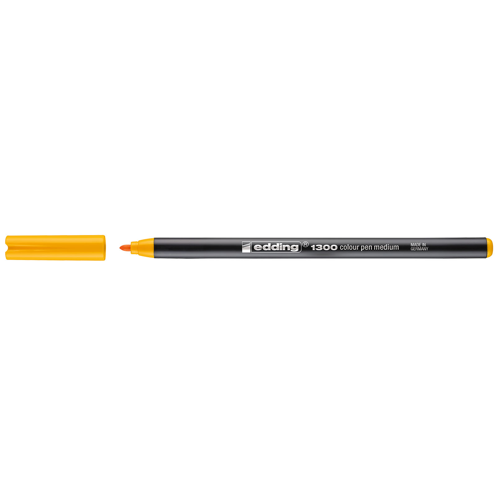 Edding 1300 • Feutre de coloriage fin pointe moyenne Jaune brillant