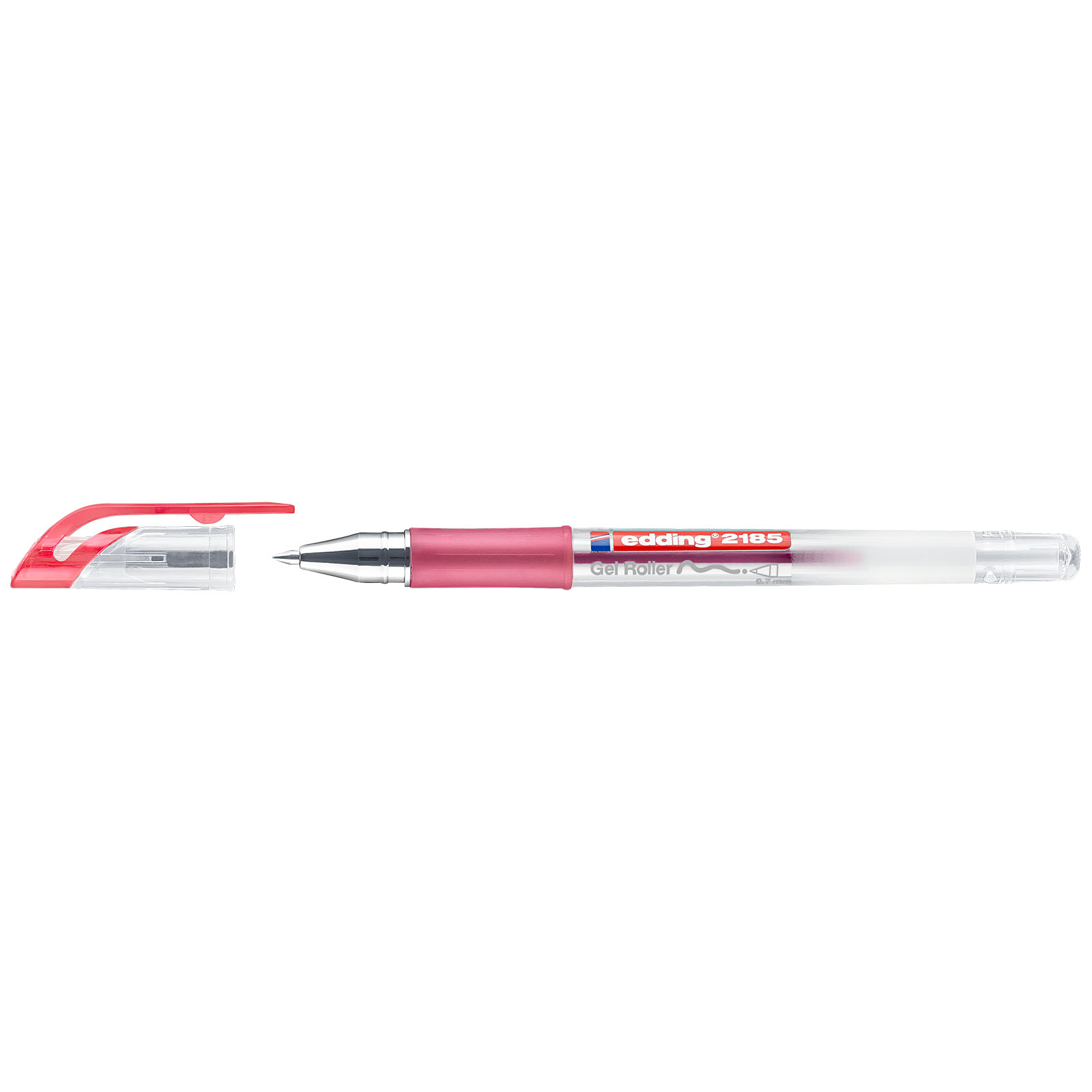 Edding 2185 • Roller gel 0.7mm Rojo