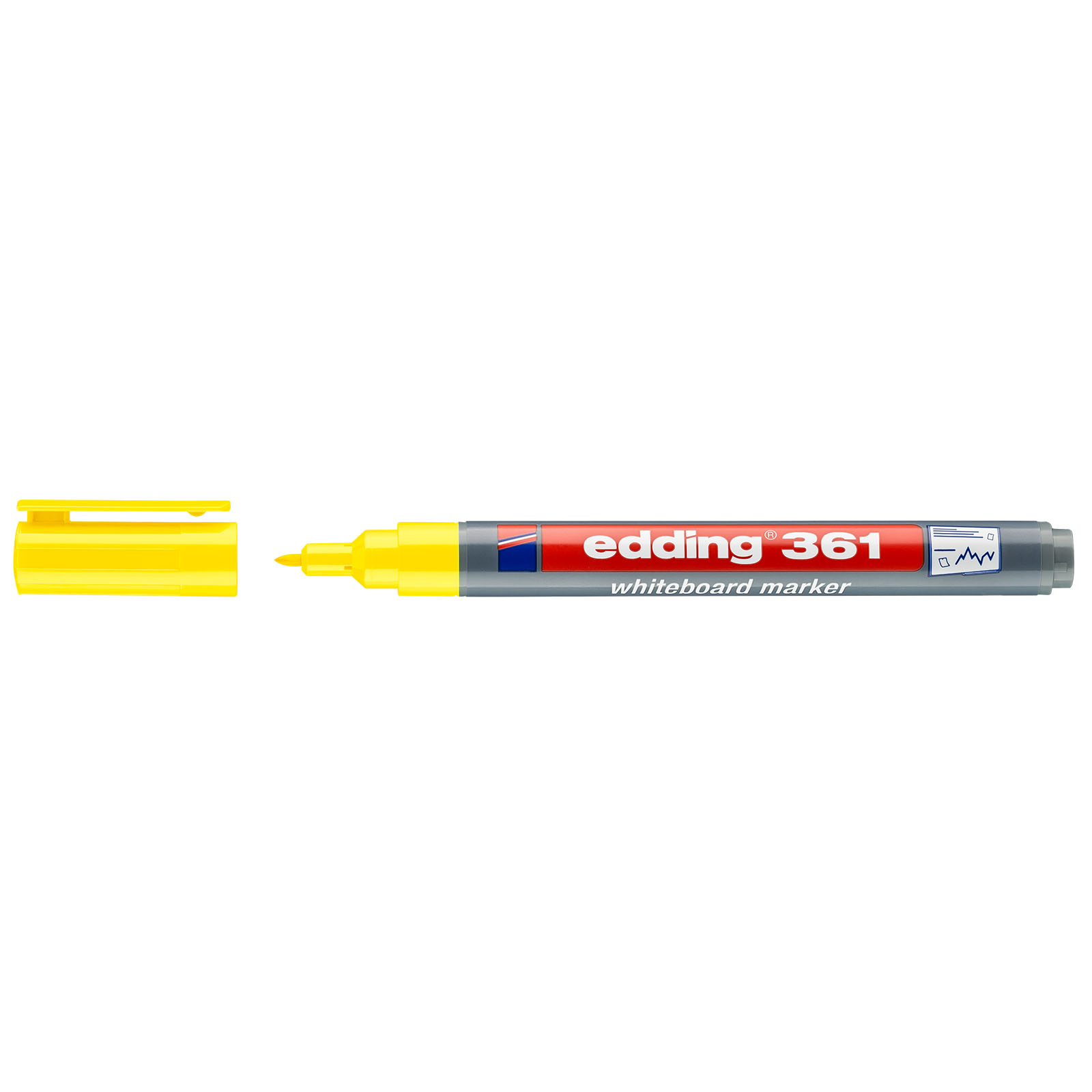 Edding 361 • Marqueur pour tableaux blancs 1mm Jaune