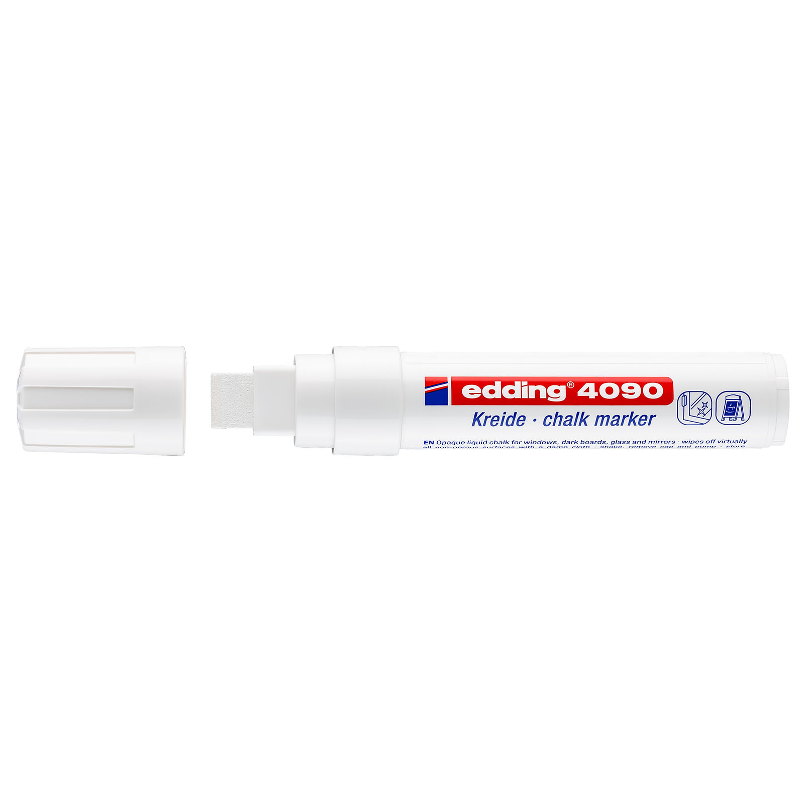 Edding 4090 • Chalk Marker 4-15mm White