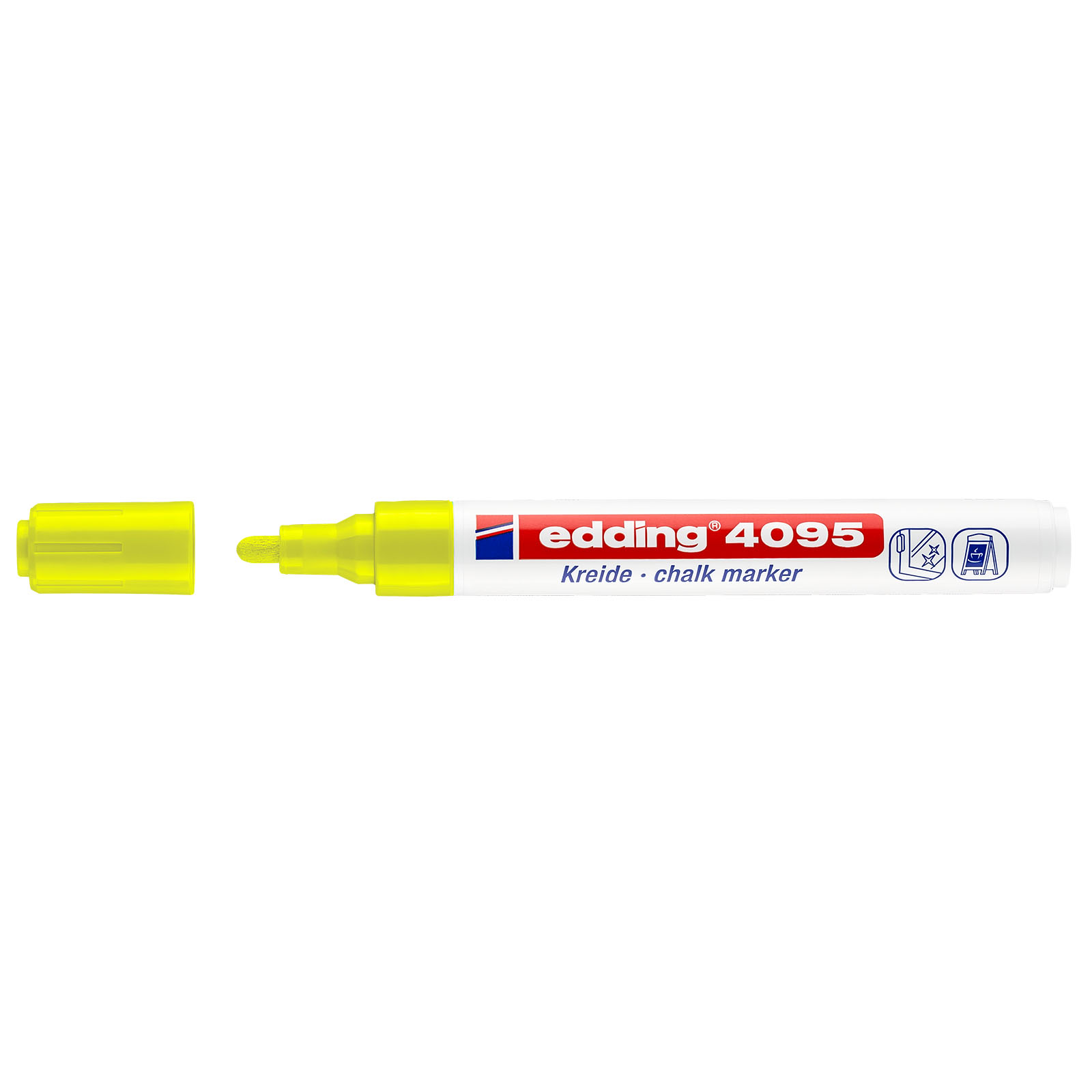 Edding 4095 • Marcador de tiza 2-3mm Amarillo neón