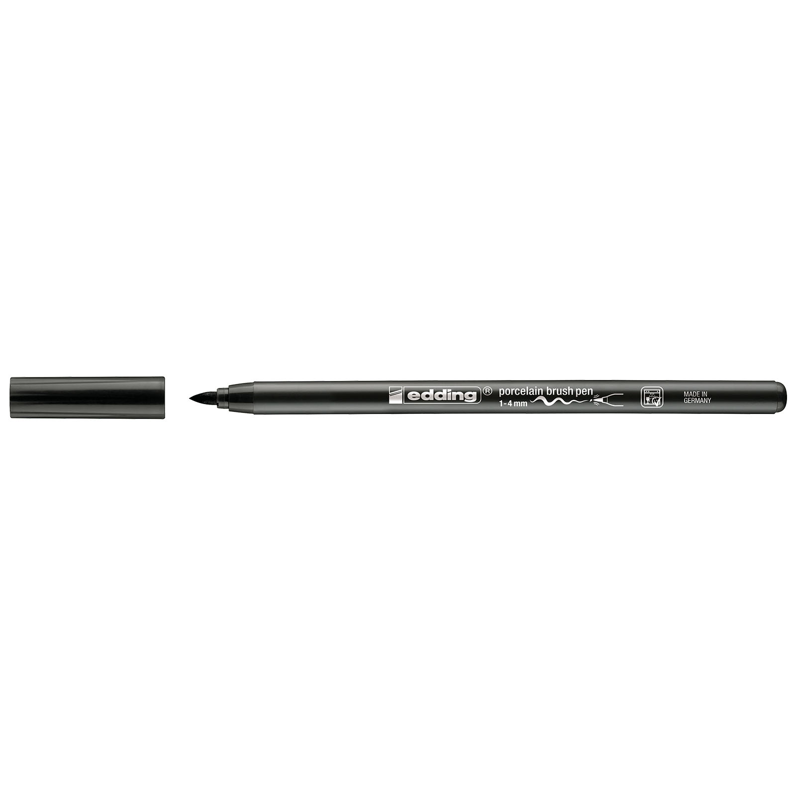 Edding 4200 • Porcelain brush pen 1-4mm Black