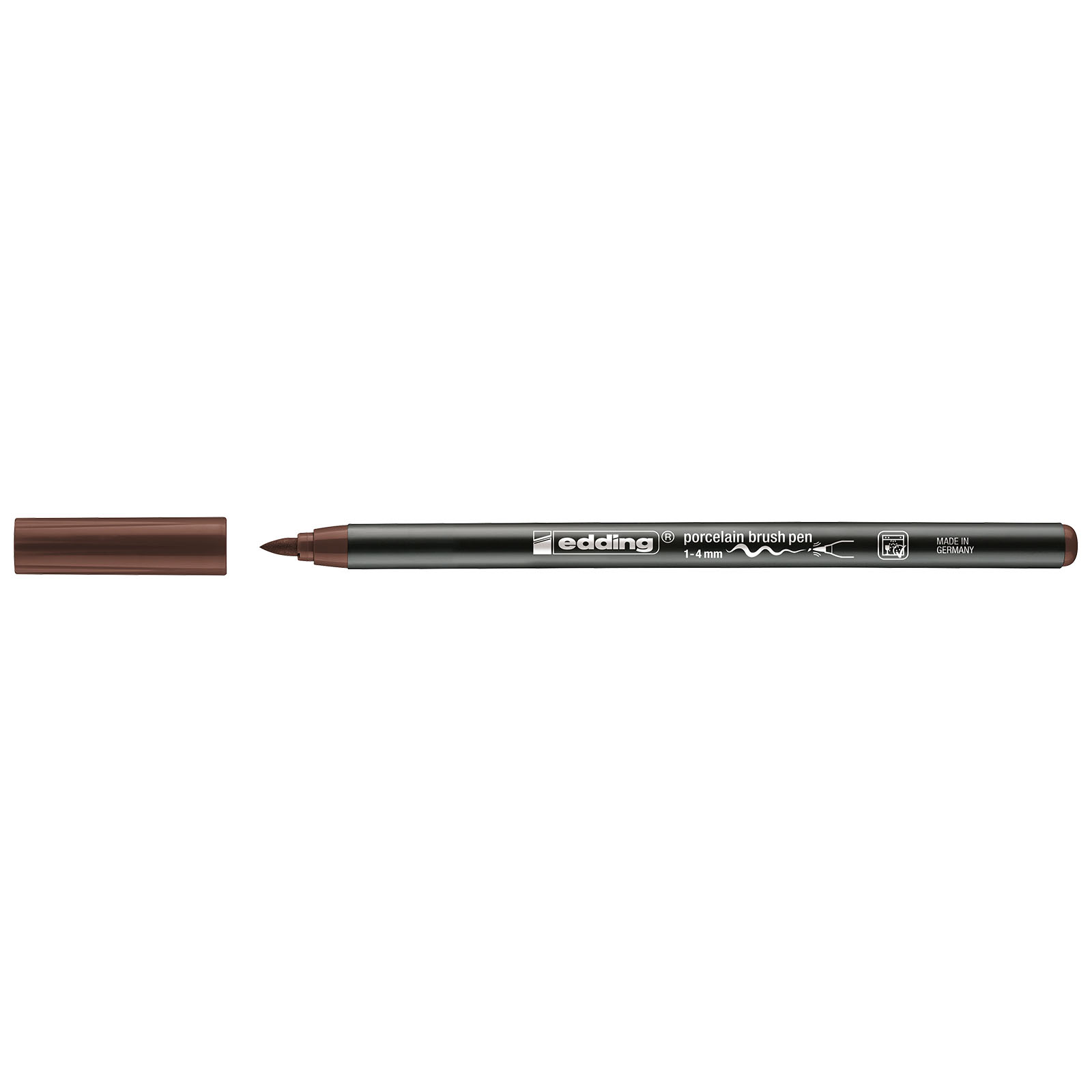 Edding 4200 • Porcelain brush pen 1-4mm Brown