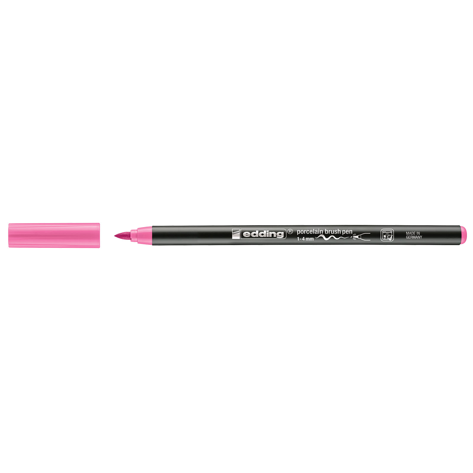 Edding 4200 • Porcelain brush pen 1-4mm Pink