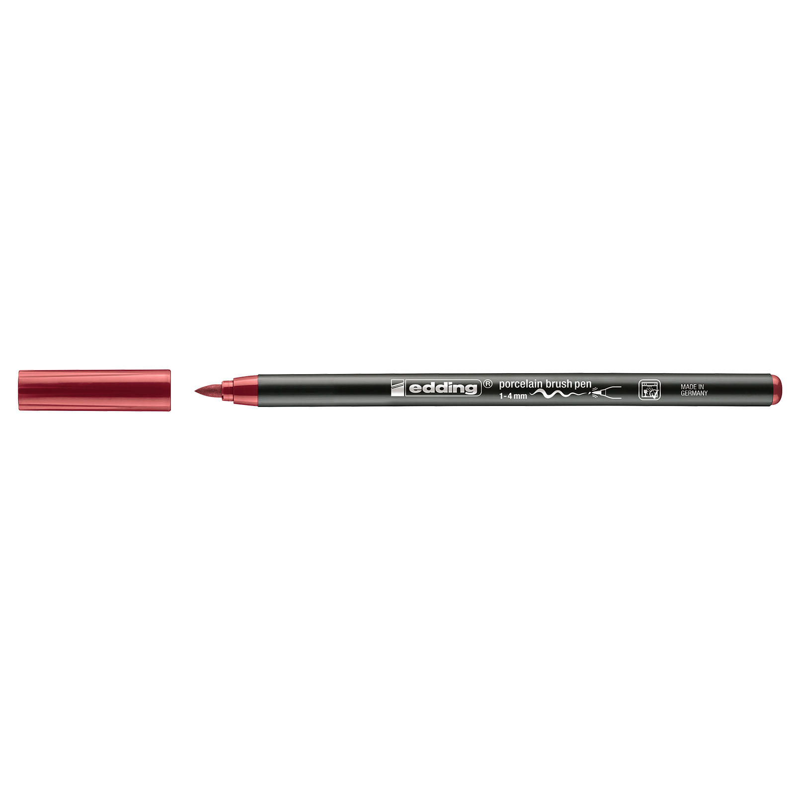 Edding 4200 • Porcelain brush pen 1-4mm Crimson lake