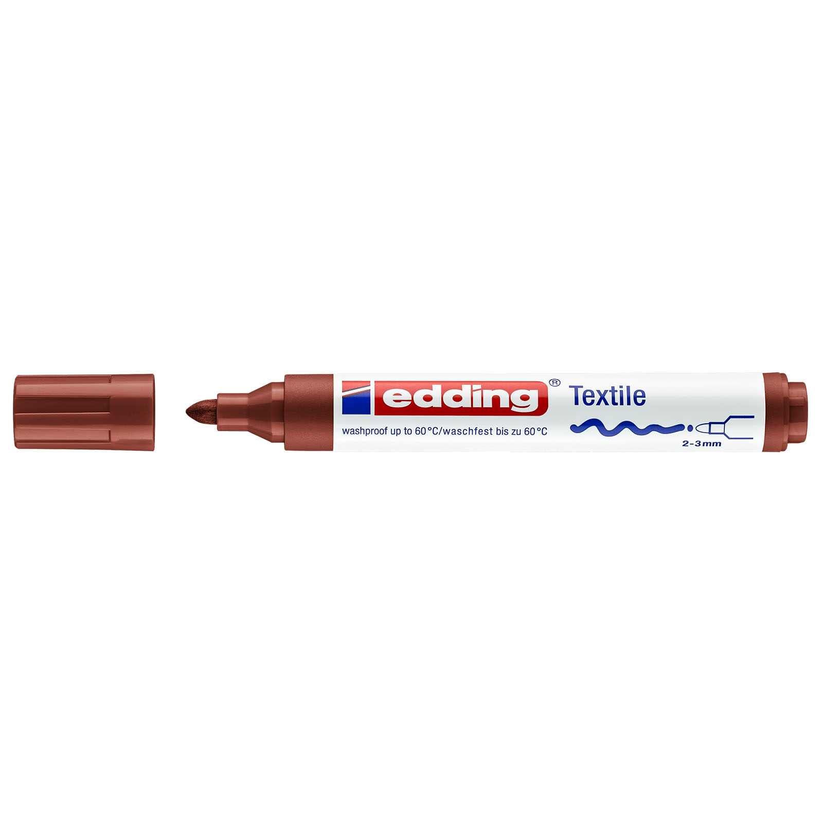 Edding 4500 • Textile pen 2-3mm Brown