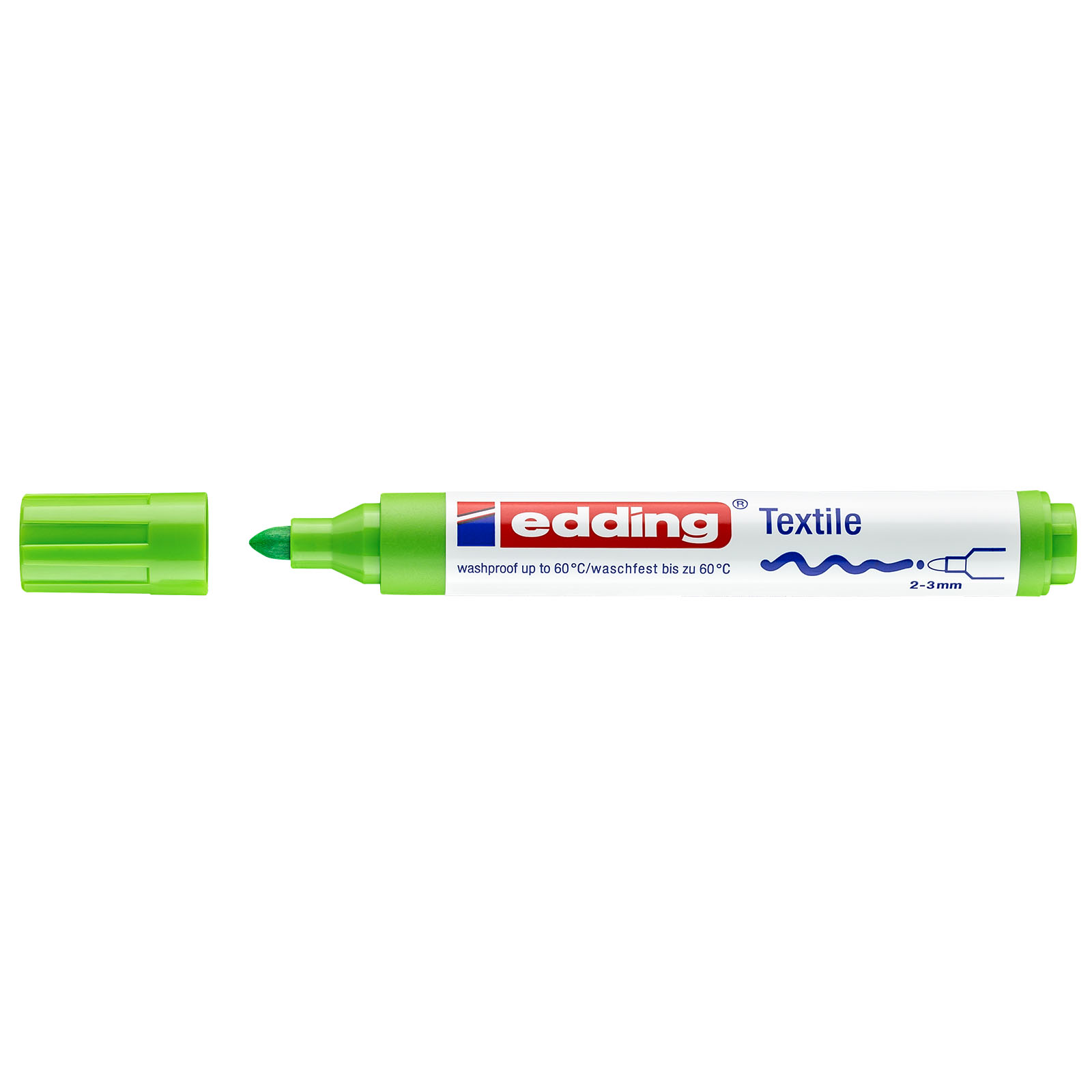 Edding 4500 • Textile pen 2-3mm Light green