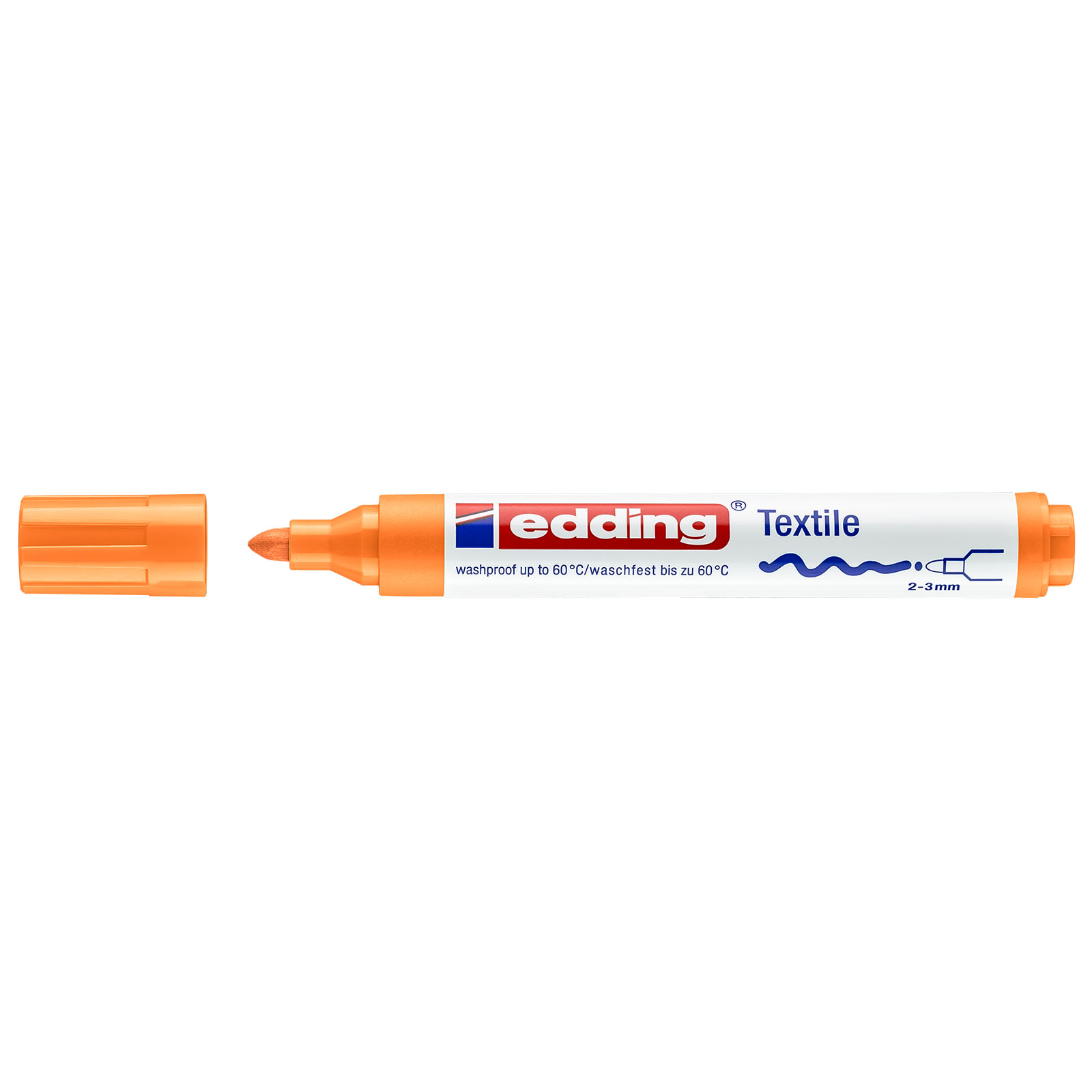 Edding 4500 • Textile pen 2-3mm Neon Orange