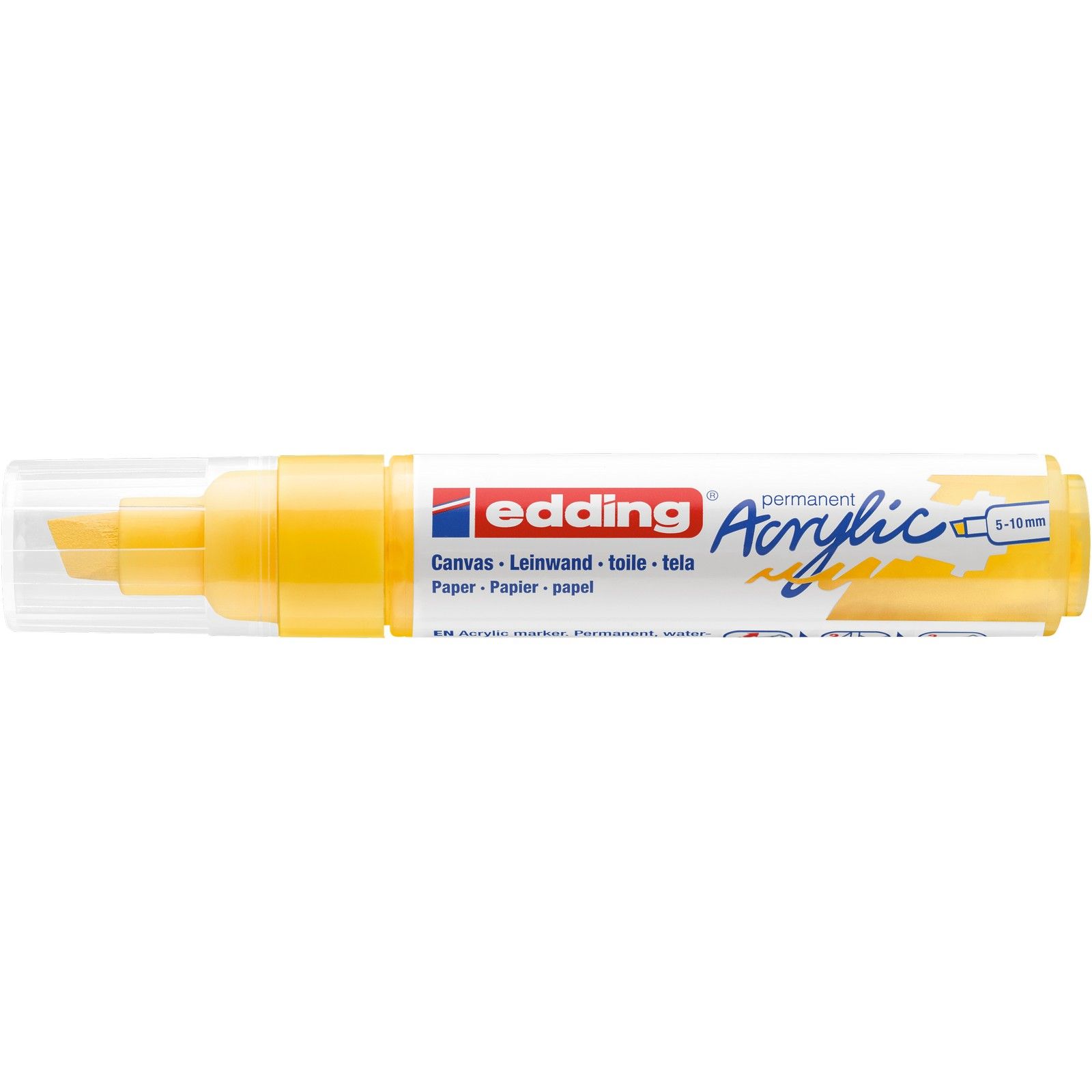 Edding 5000 • Acrylic marker broad Traffic yellow