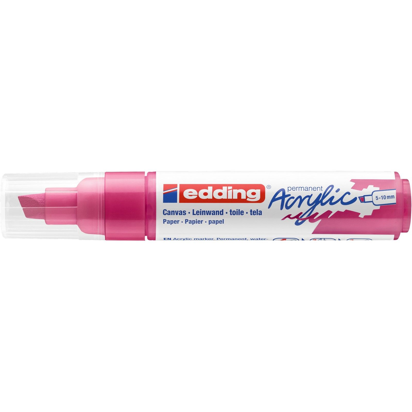 Edding 5000 • Acrylic marker broad Telemagenta