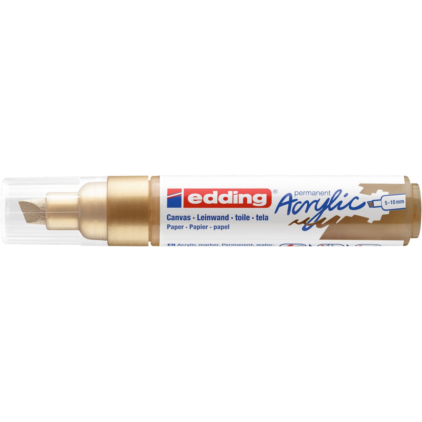 Edding 5000 • Acrylic marker broad Rich gold