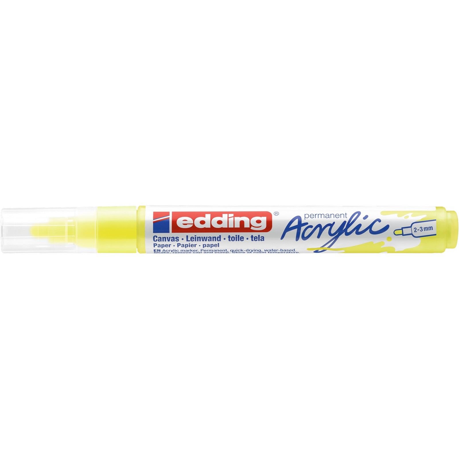 Edding 5000 • Acrylic marker medium Neon yellow