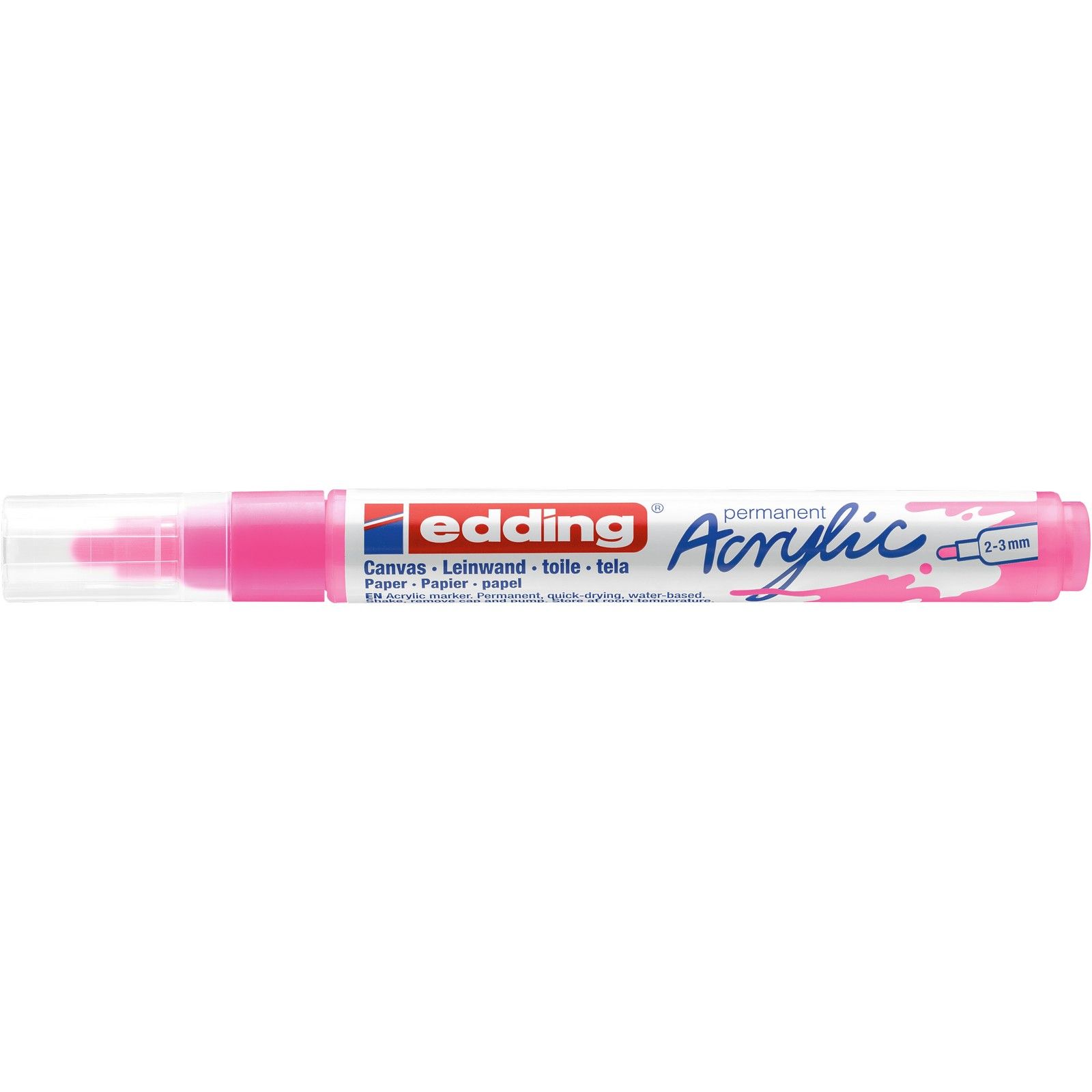 Edding 5000 • Acrylic marker medium Neon pink