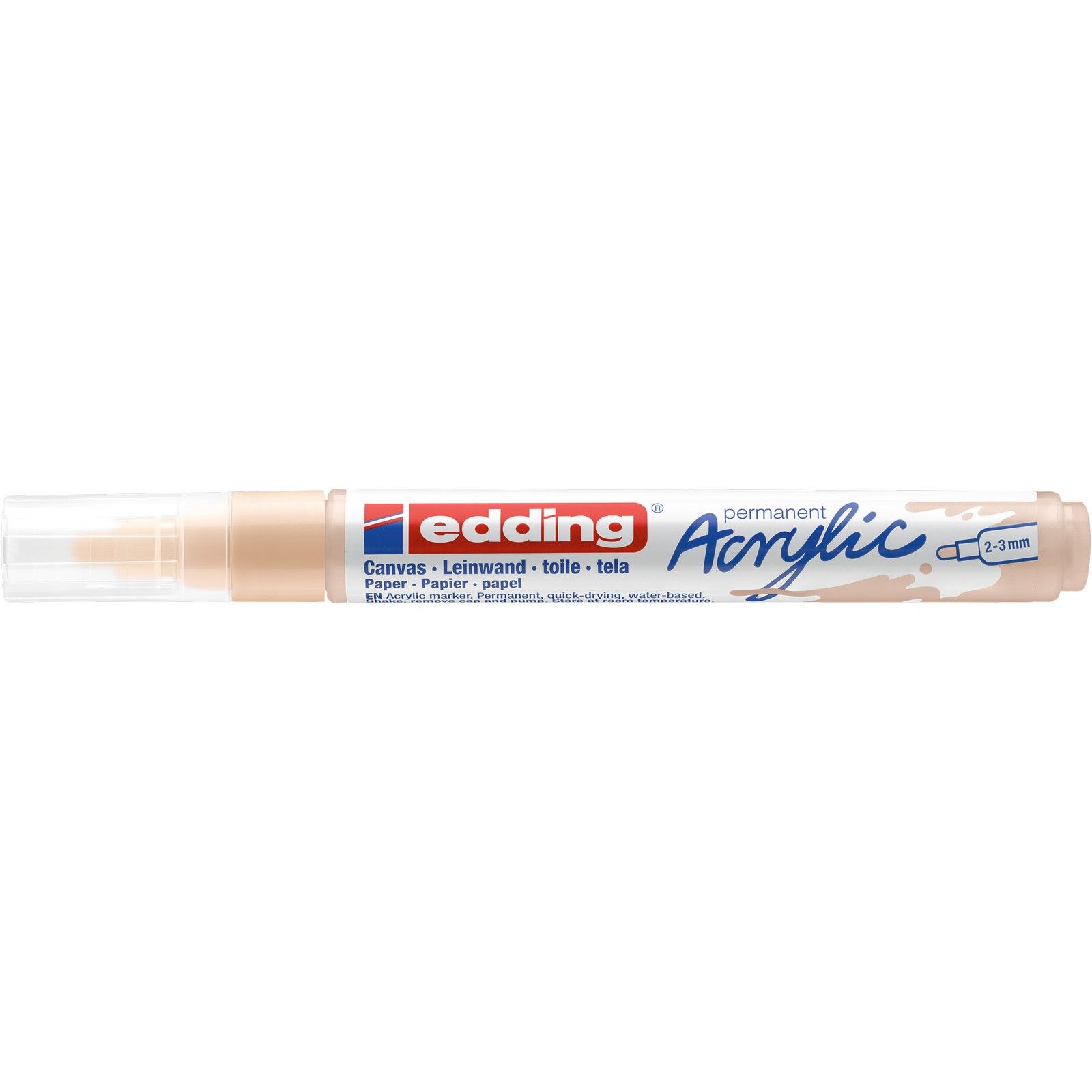 Edding 5000 • Acrylic marker medium Warm beige