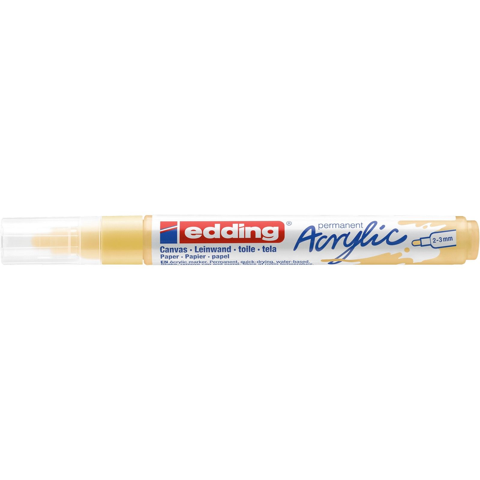 Edding 5000 • Acrylic marker medium Pastel yellow