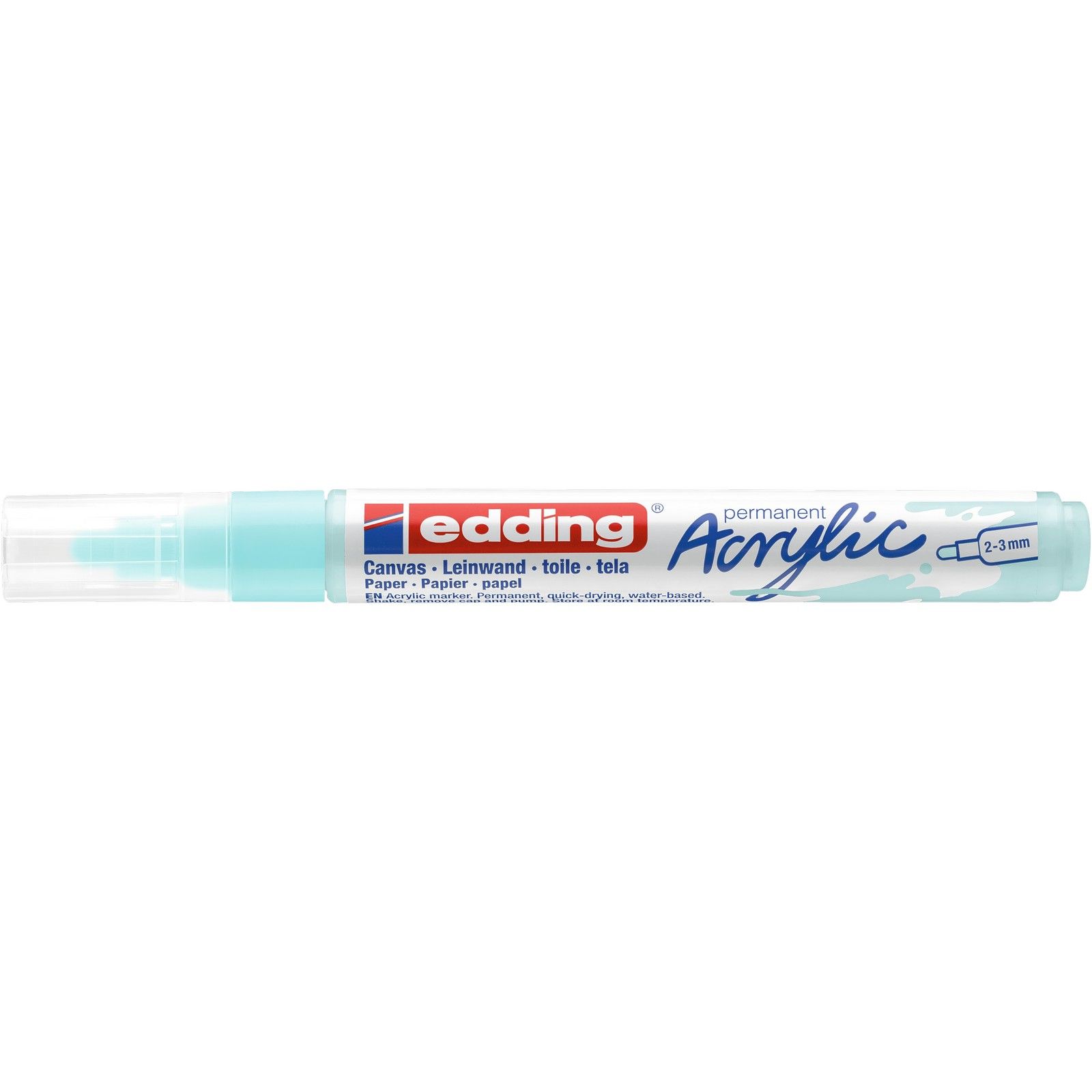 Edding 5000 • Acrylic marker medium Pastel blue