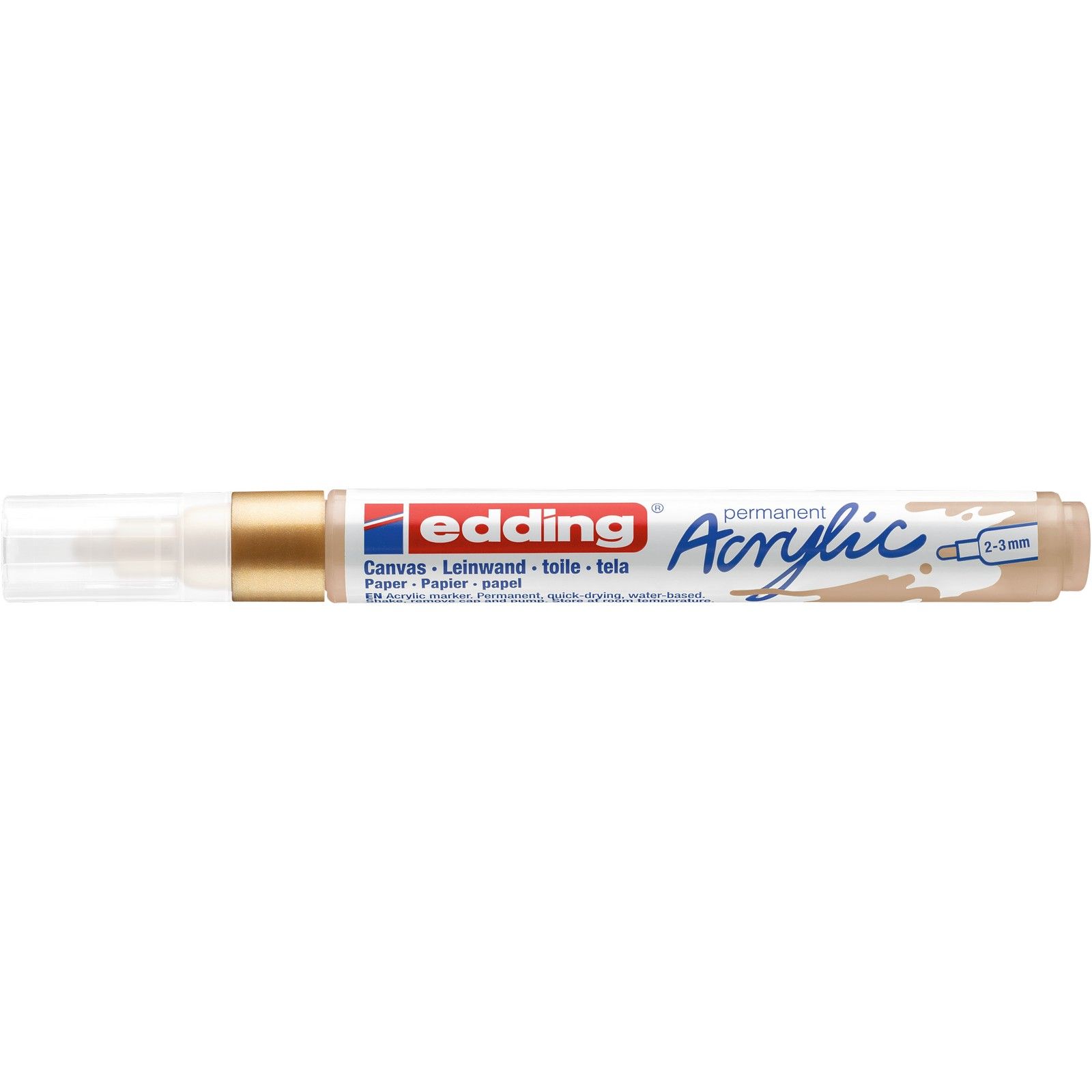 Edding 5000 • Acrylic marker medium Rich gold