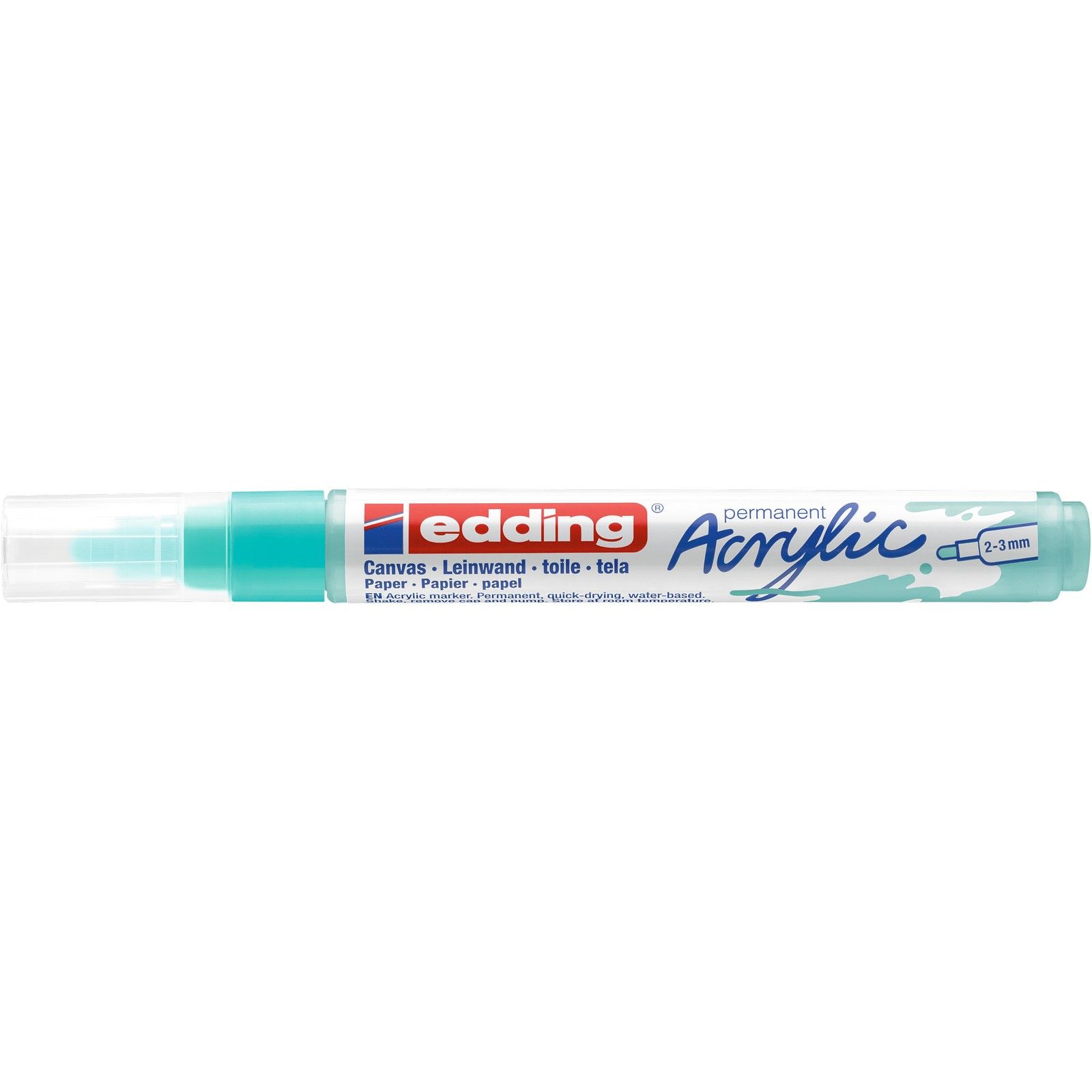 Edding 5000 • Acrylmarker medium Opulent turquois