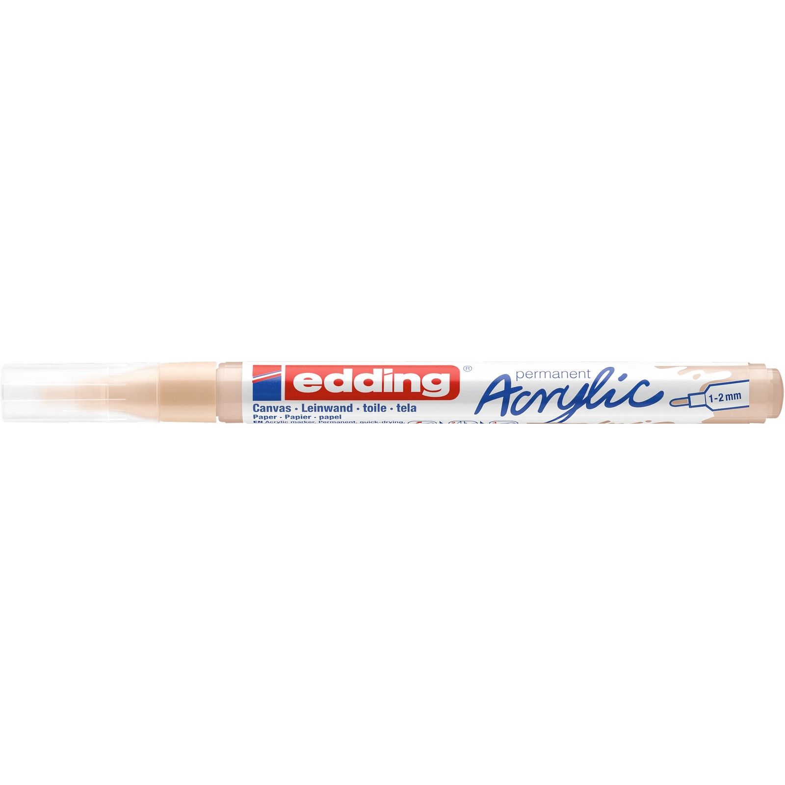 Edding 5000 • Acrylic marker fine Warm beige