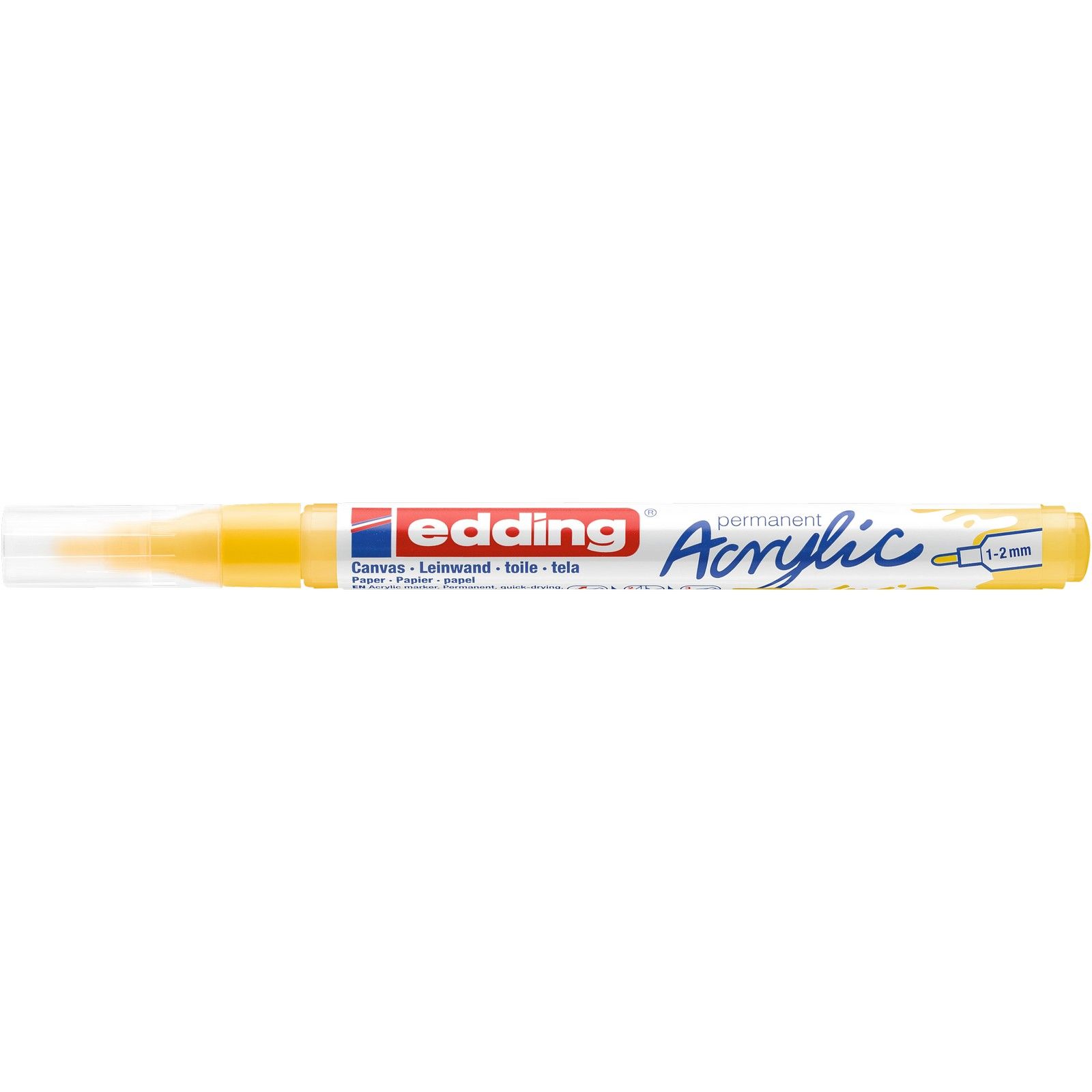 Edding 5000 • Acrylic marker fine Traffic yellow