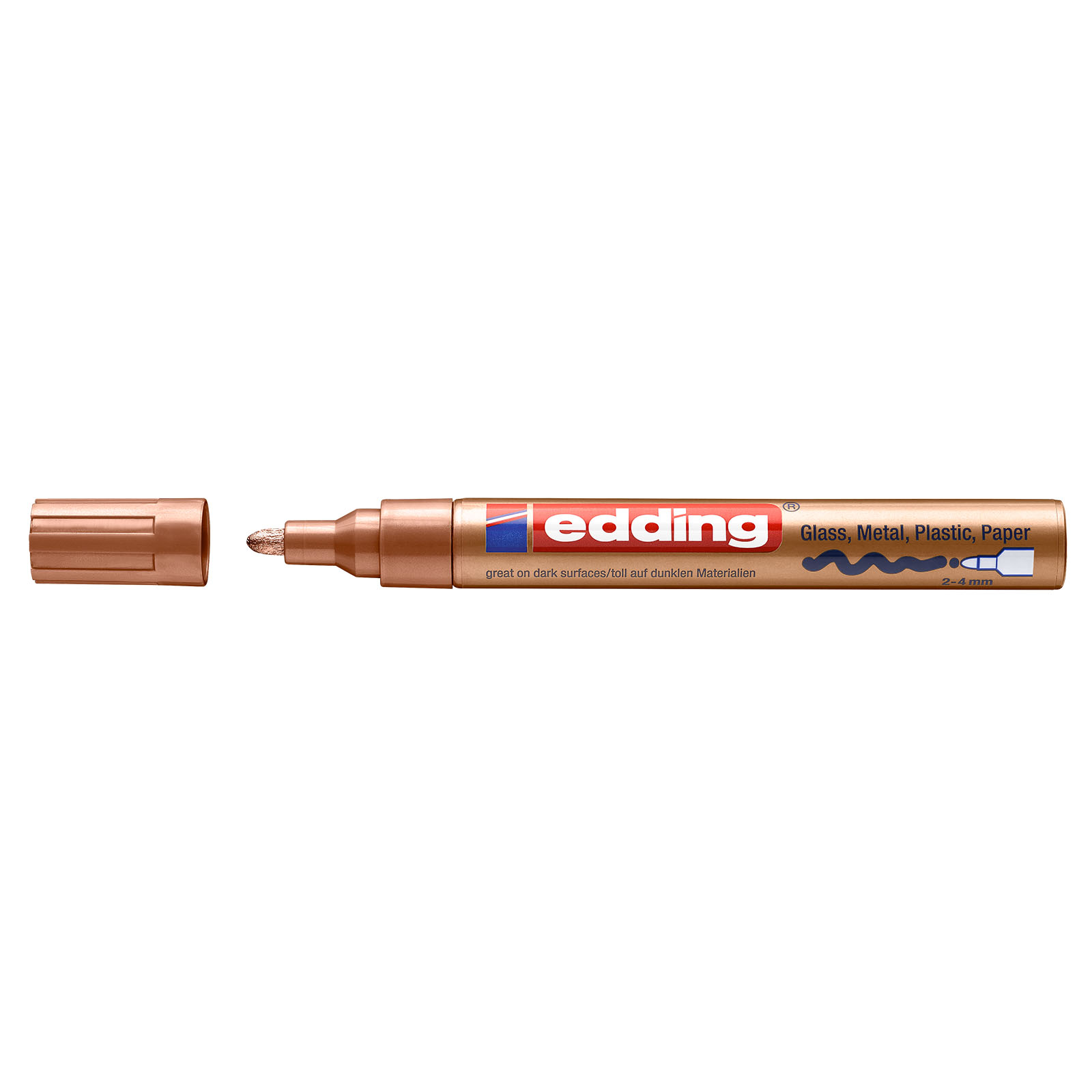 Edding 750 • Paint marker 2-4mm Copper