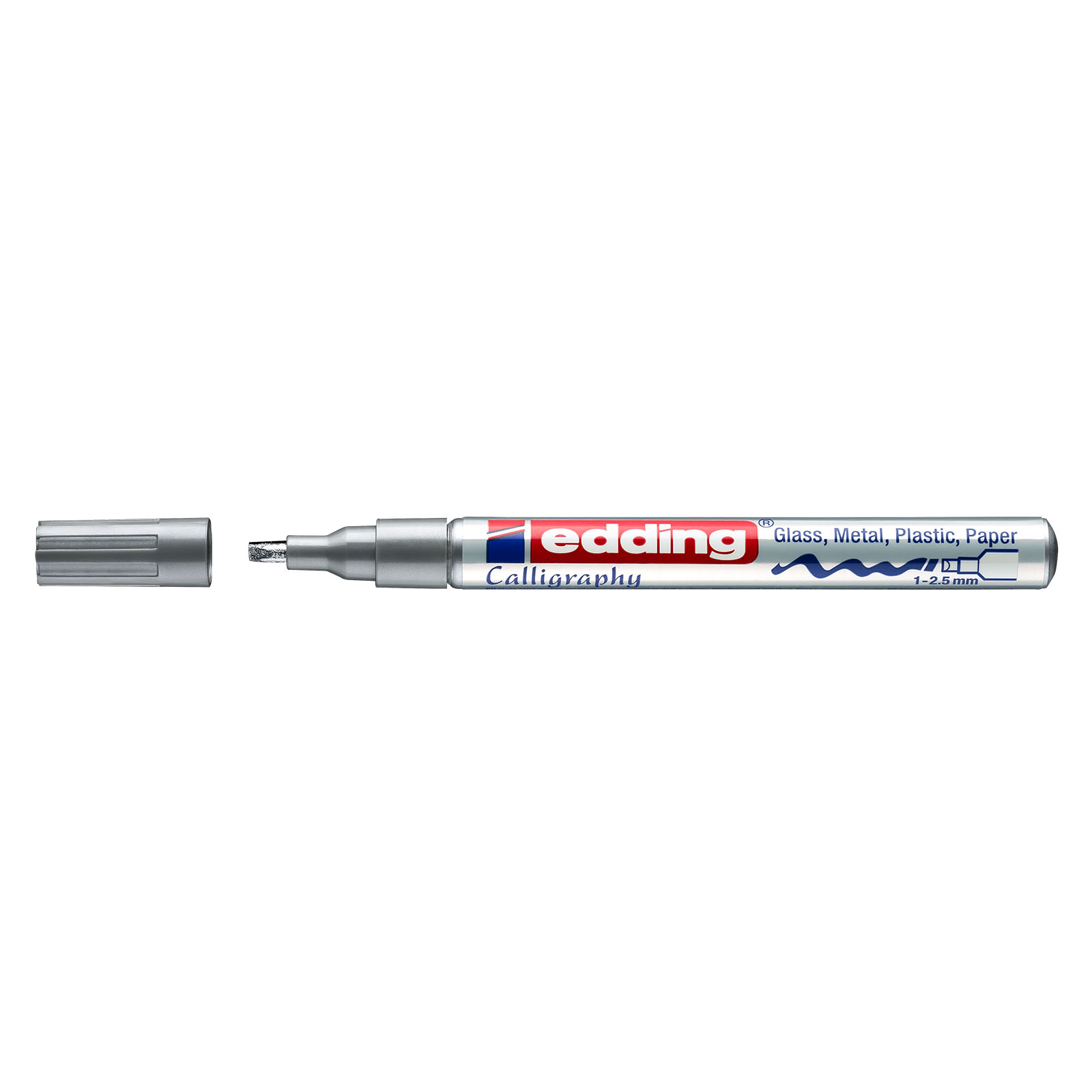 Edding • 753 Calligraphy paint marker 1 - 2,5 mm Silver