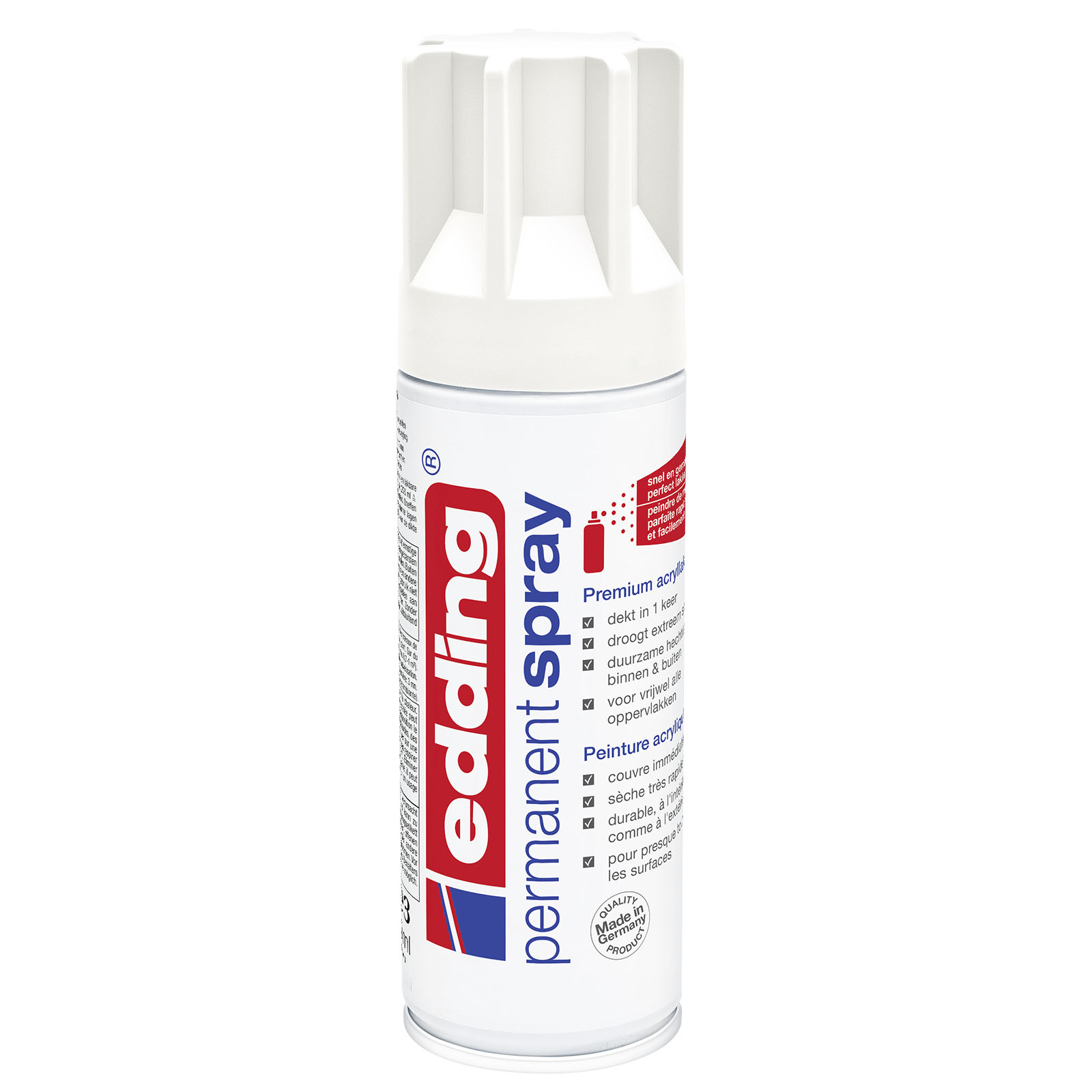 Edding 5200 • Permanent spray premium acrylic paint Traffic white mat